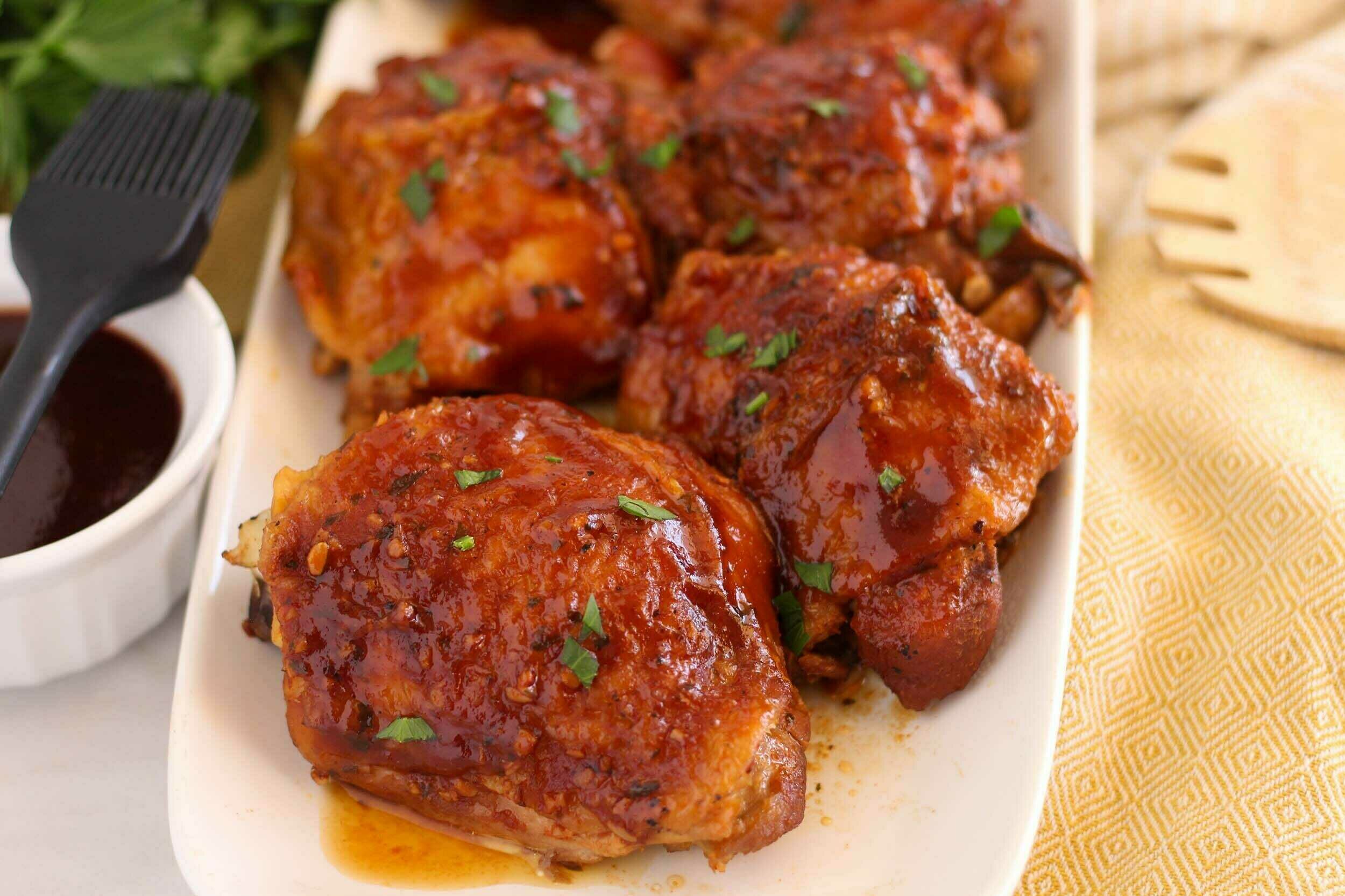 Slow Cooker Chicken Thighs