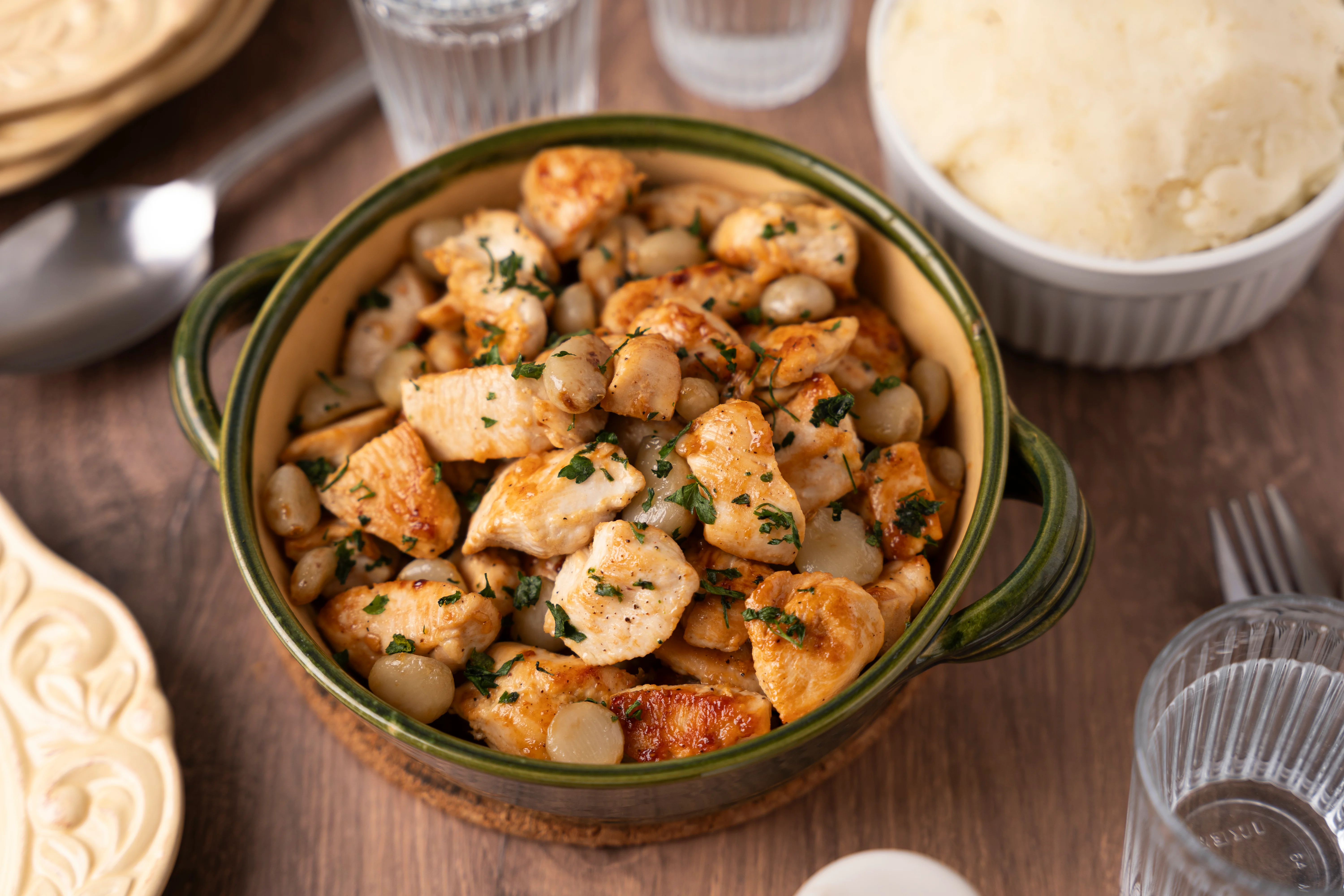 Garlic Chicken Bites