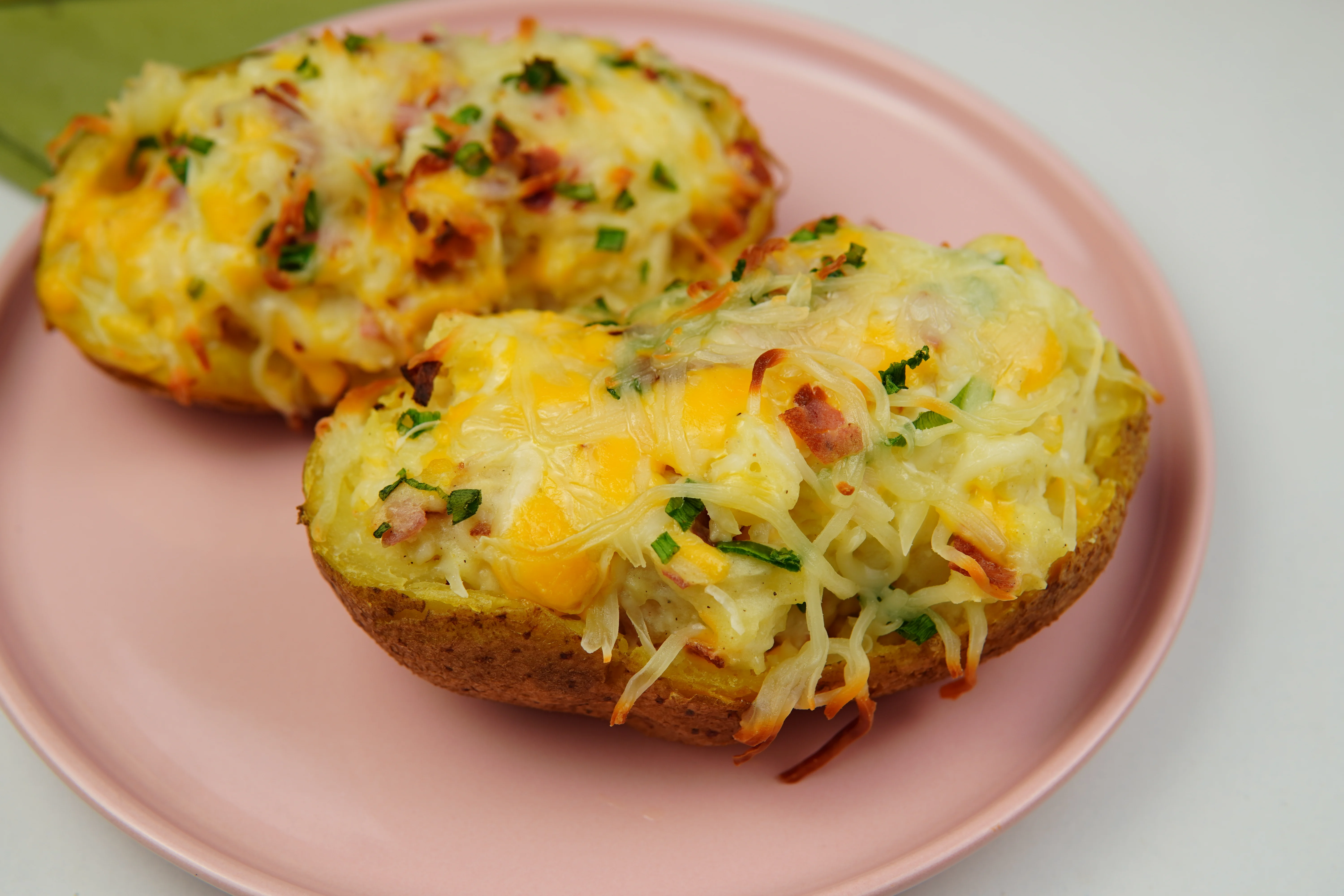 Twice Baked Potato Skins