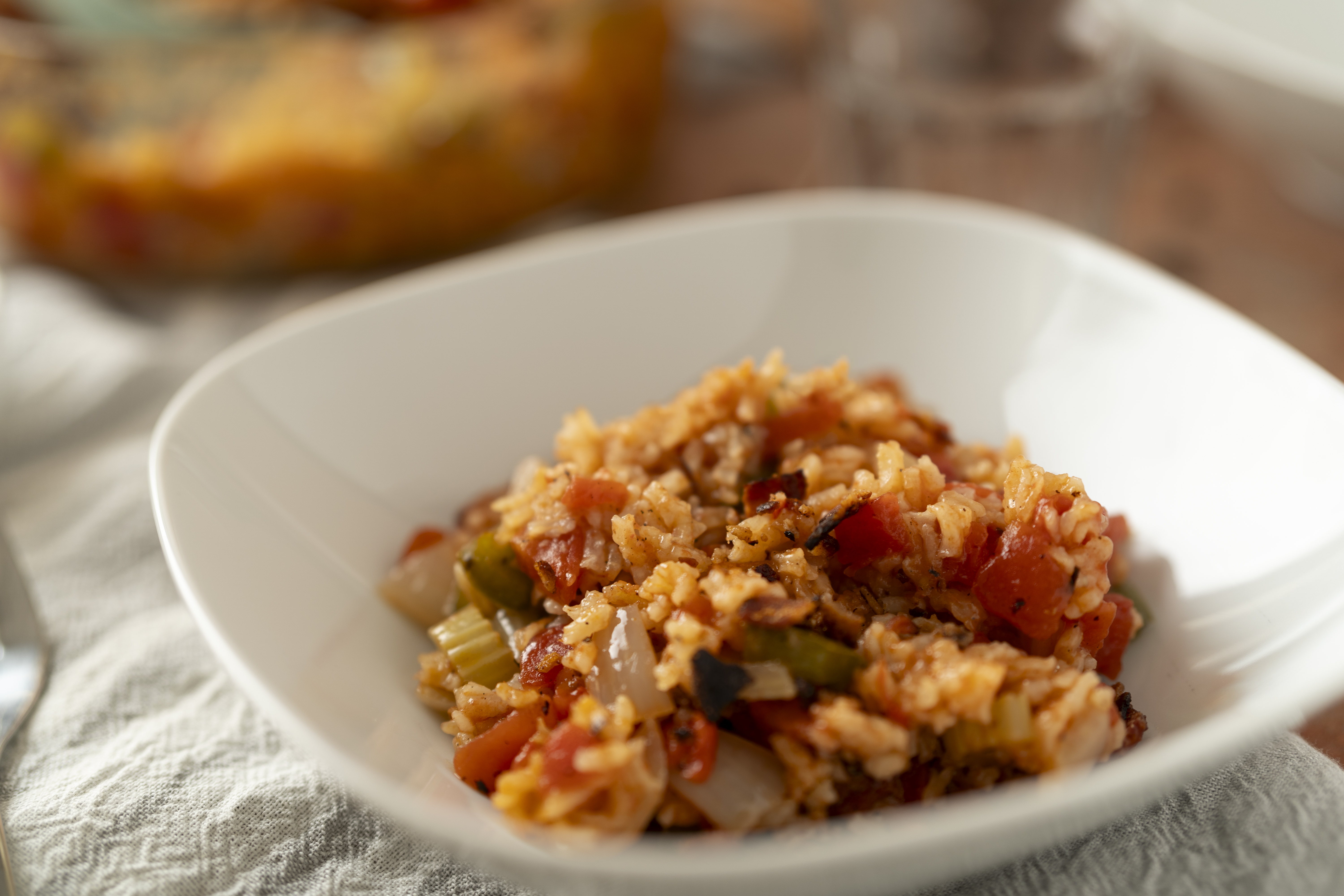 Lowcountry Red Rice Bake
