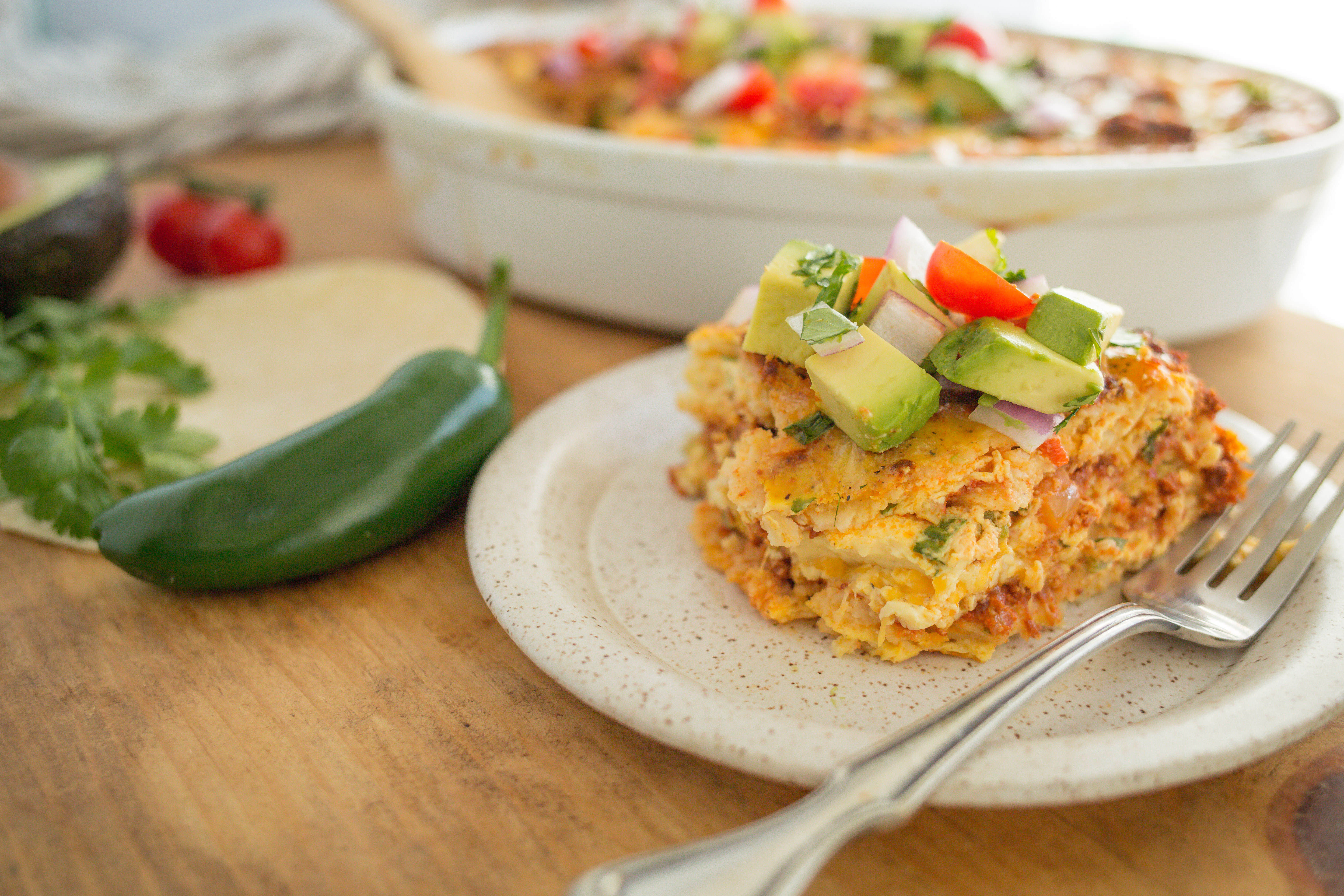 Baked Feta Egg Casserole