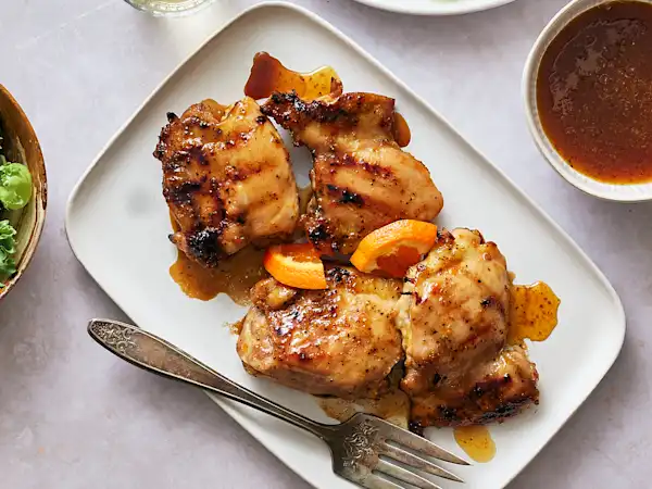 Sweet Orange Chicken Thighs