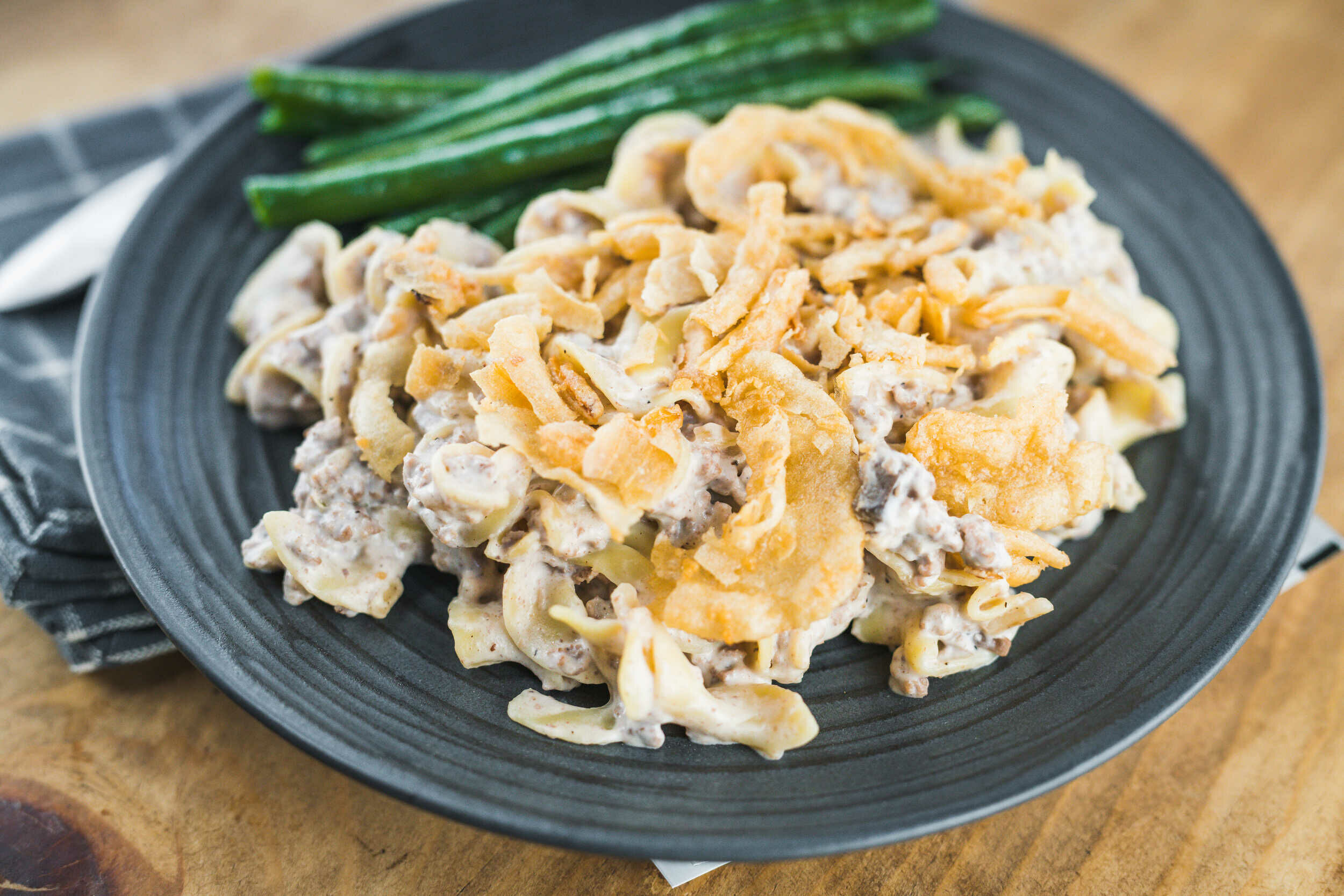 French Onion Beef Casserole