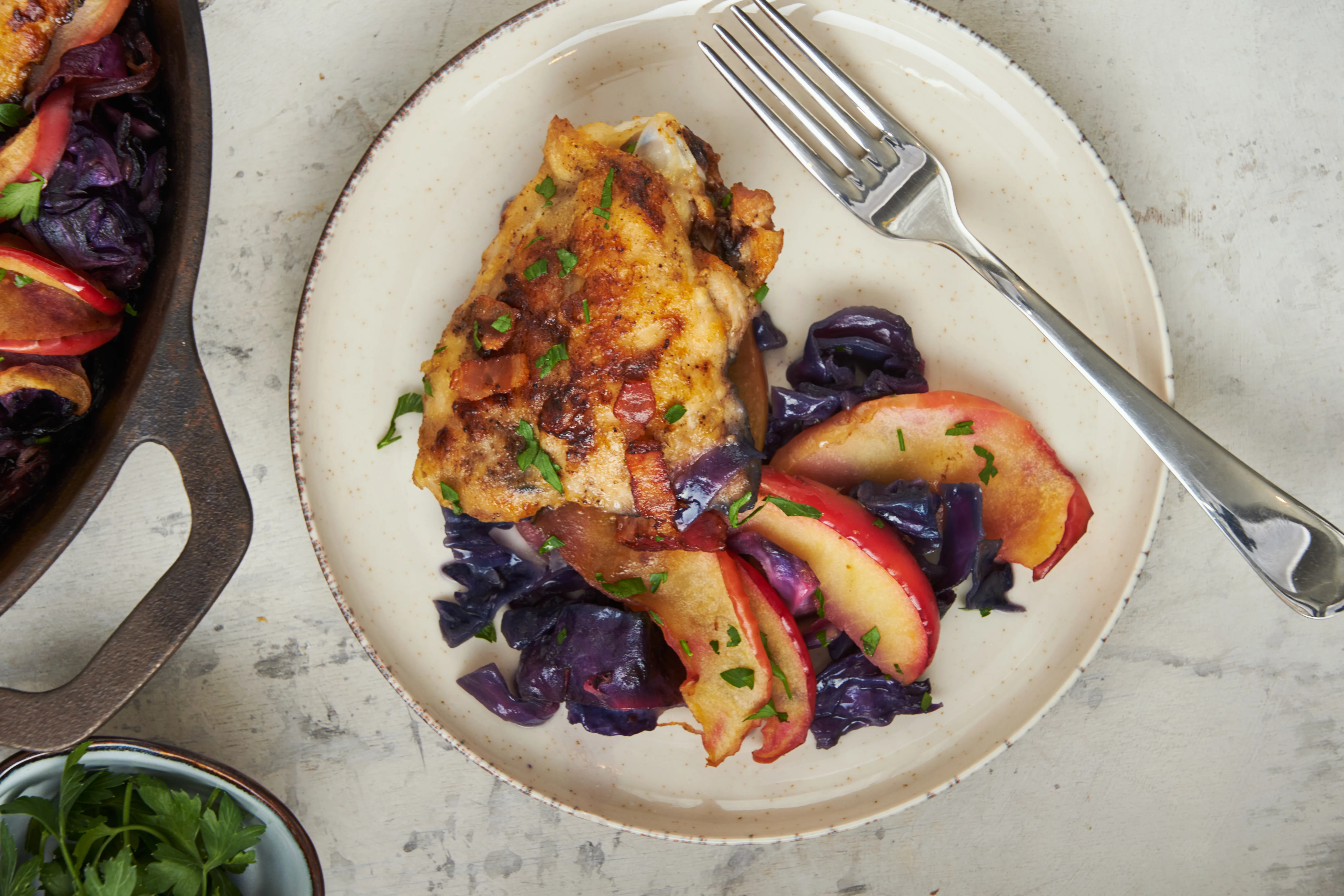 German Chicken & Cabbage