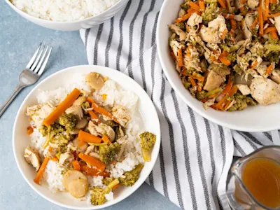 Garlic Chicken & Broccoli -image