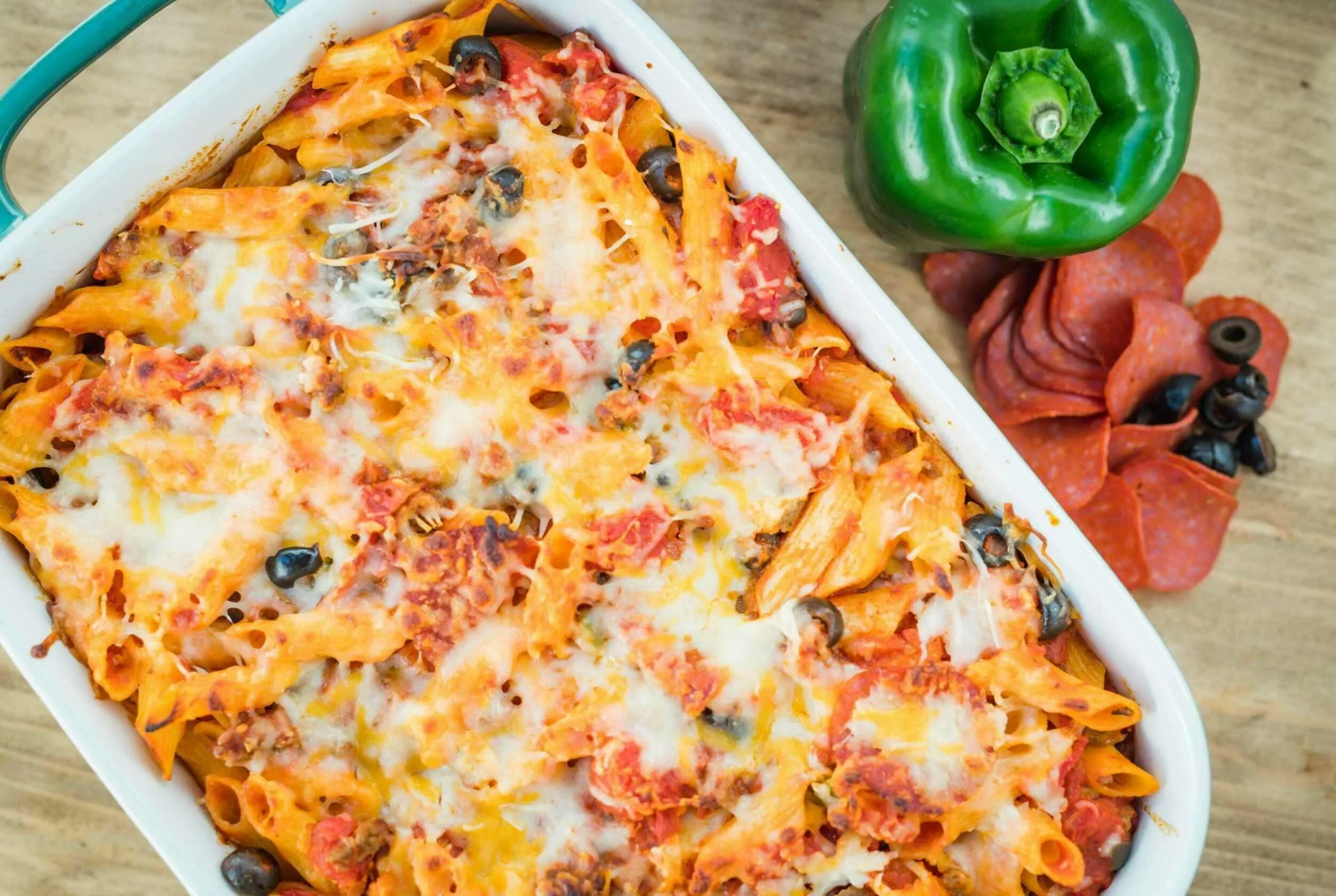 Supreme Pizza Casserole