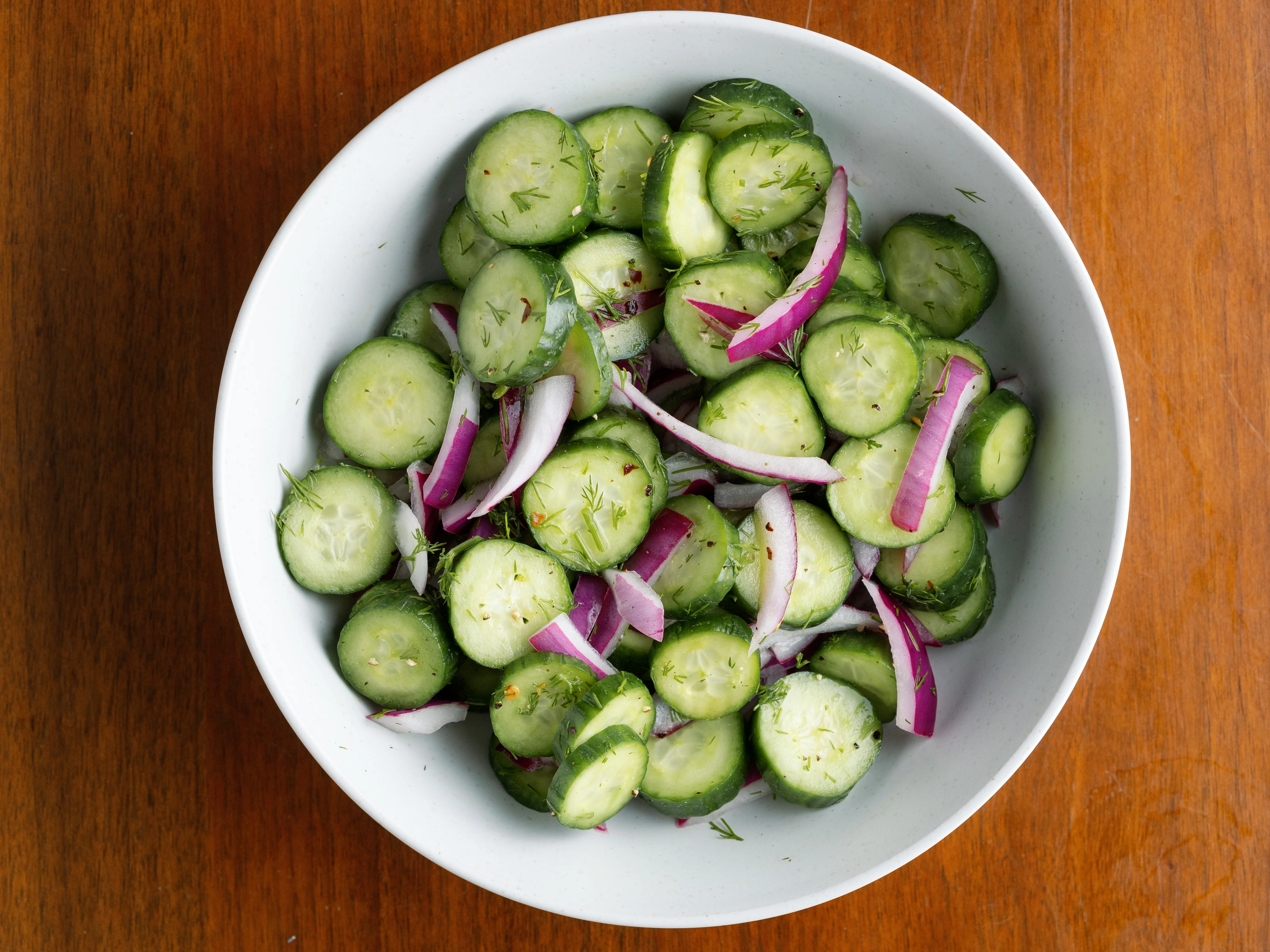 Tangy Cucumber Salad