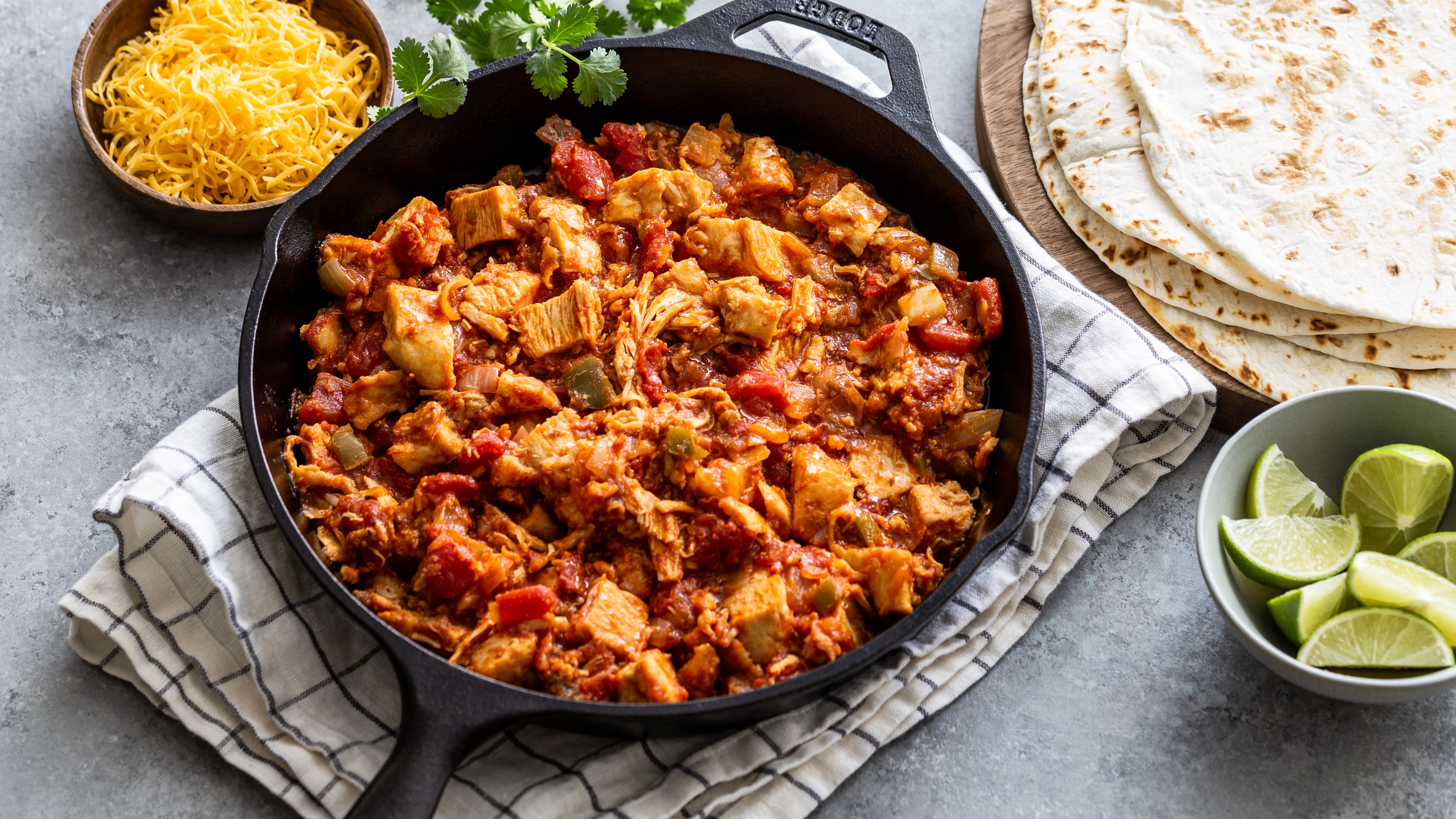 Skillet Chicken Picante