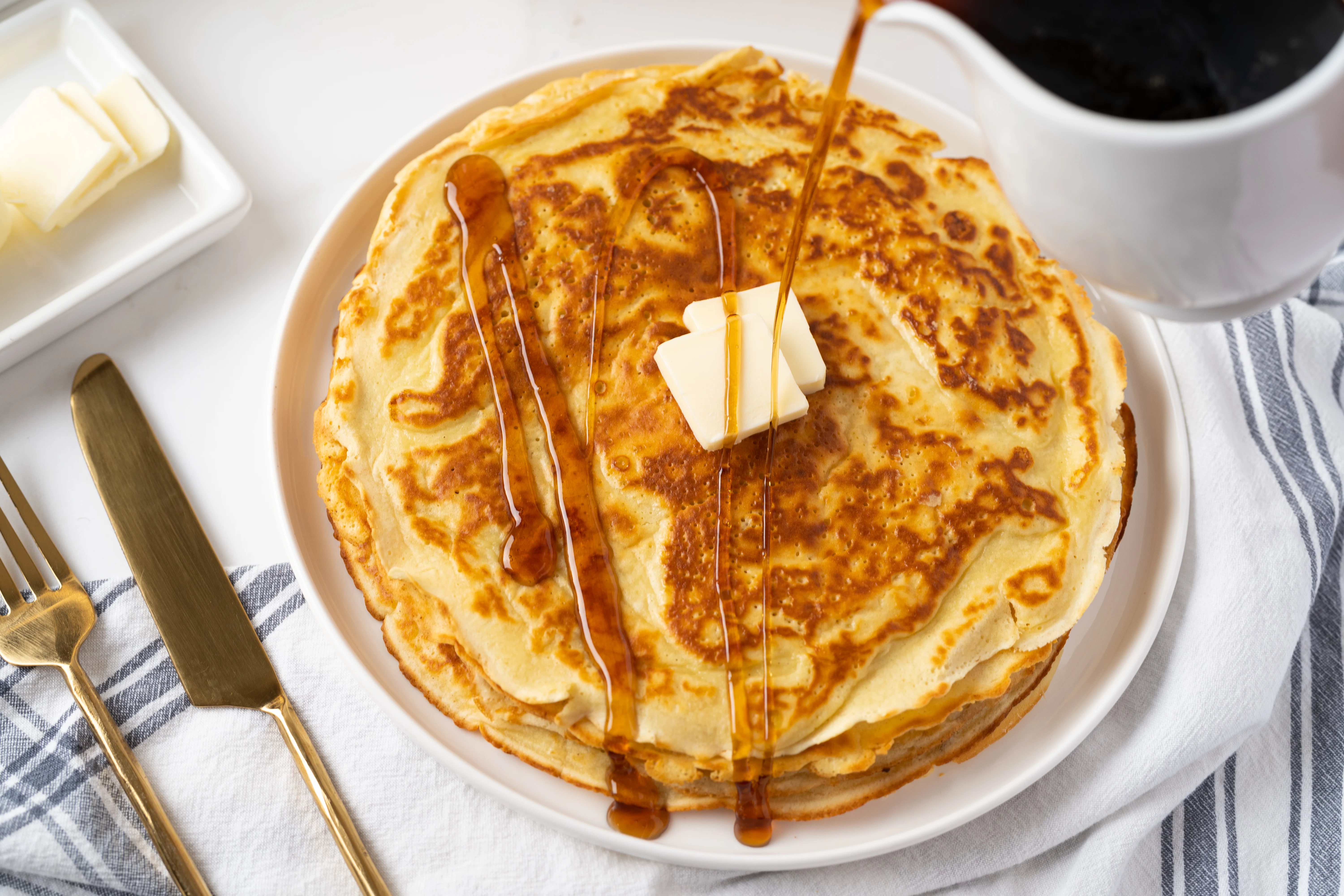 Ma's Sour Cream Pancakes