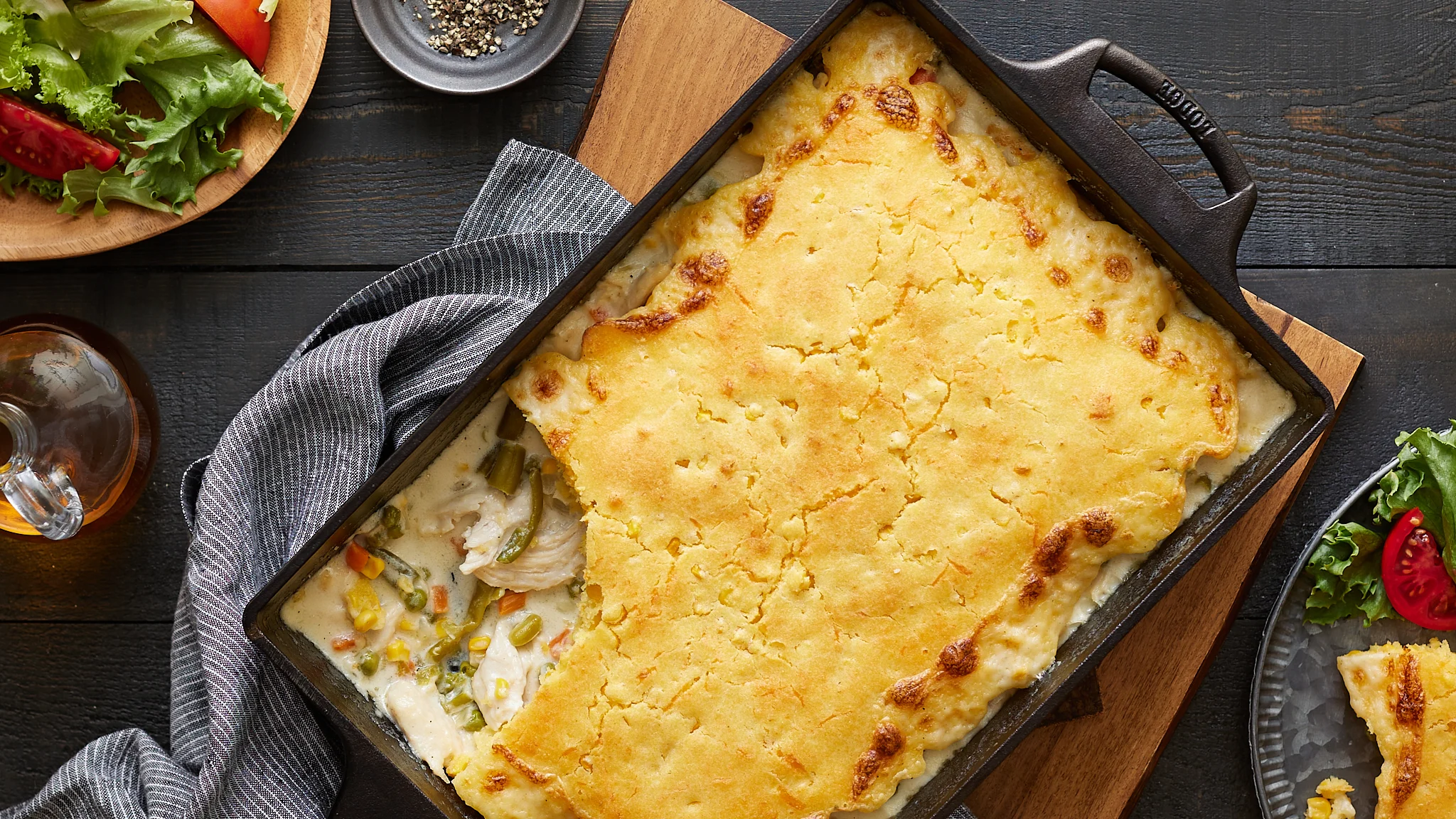 Cornbread Pot Pie