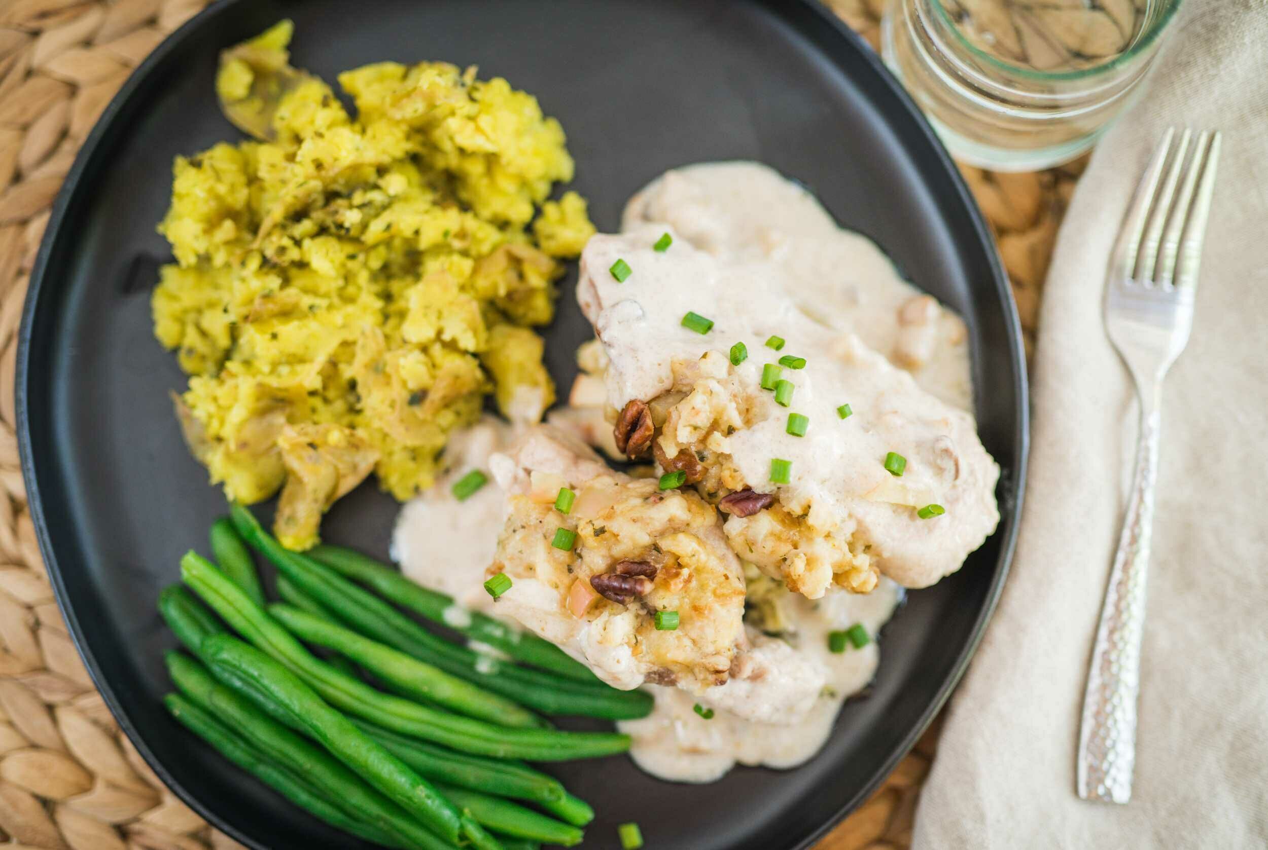 Supper Club Stuffed Pork Chops