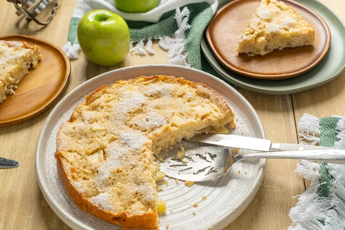 Butter Rum Apple Cake-4