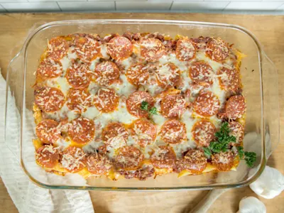 Weekend Pizza Bake-image