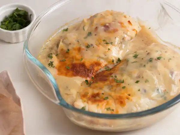 Creamy Mushroom Chicken Bake