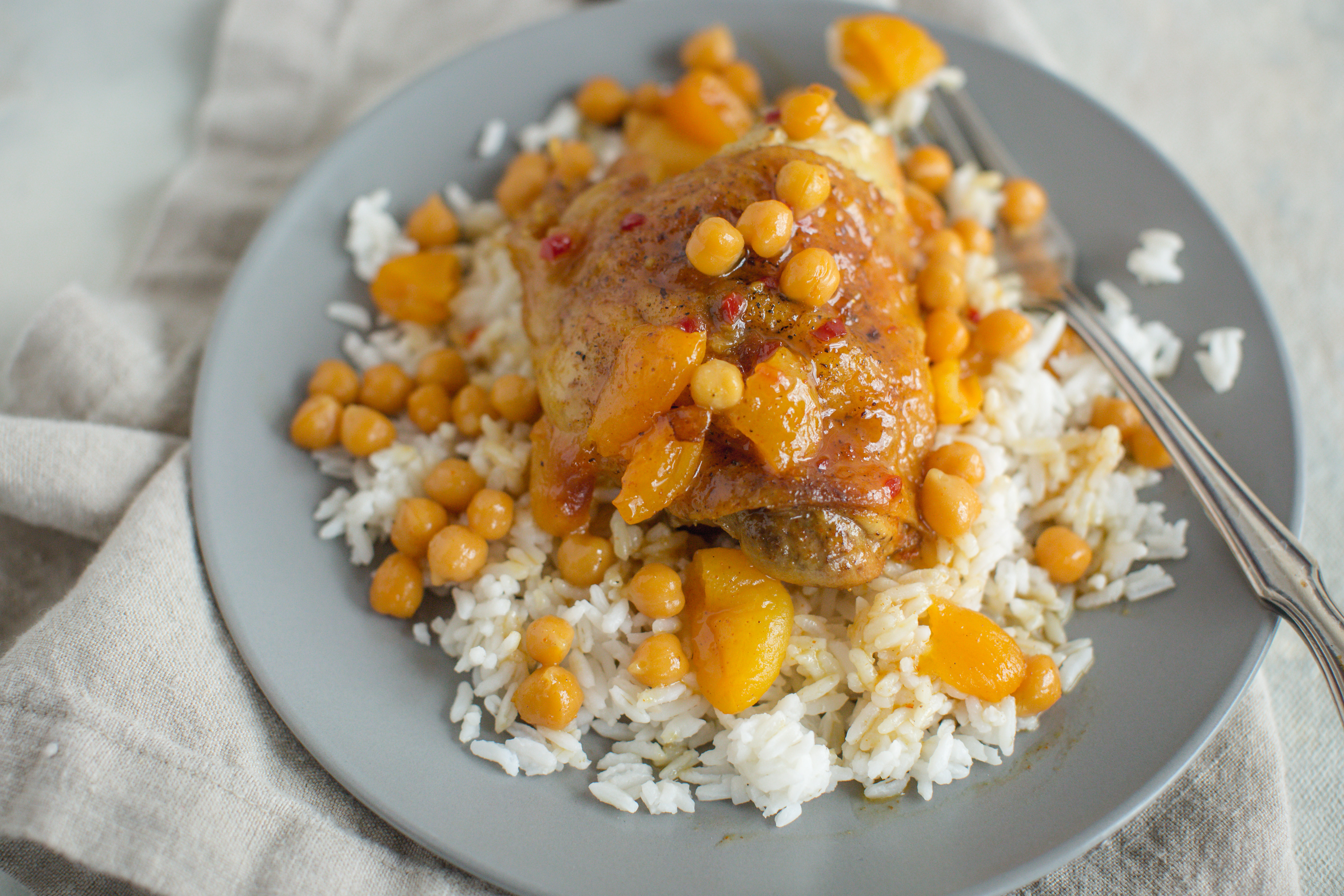 Moroccan Apricot Chicken