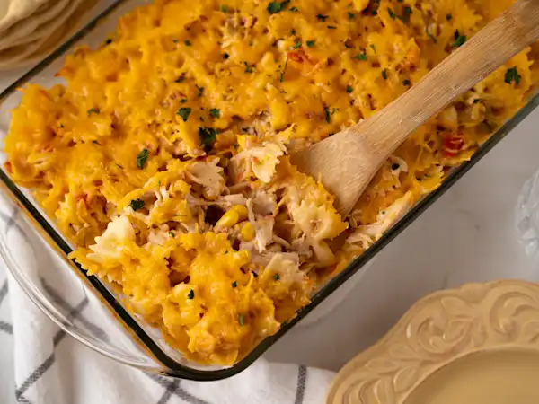 Easy BBQ Chicken Casserole