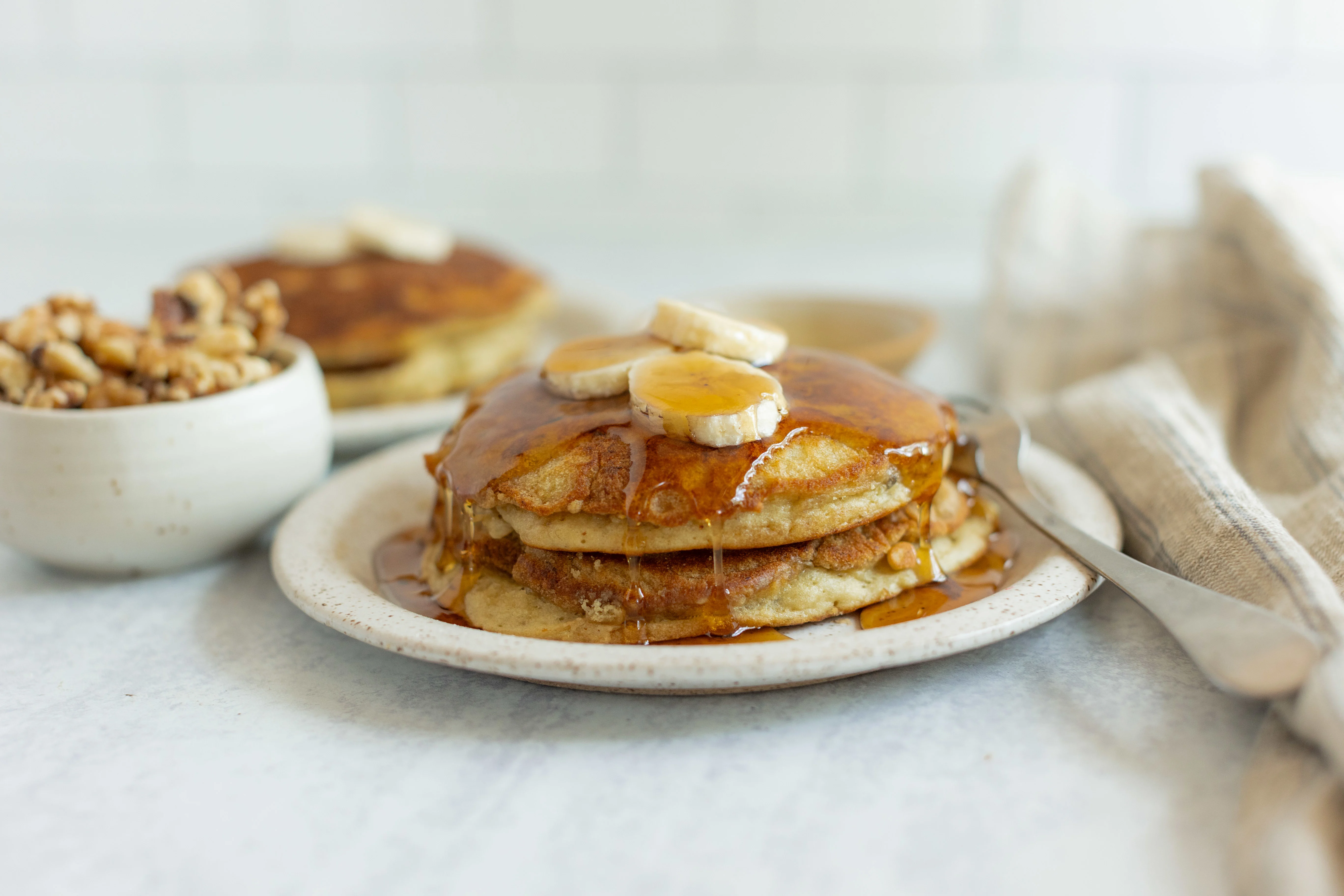 Best Banana Bread Pancakes