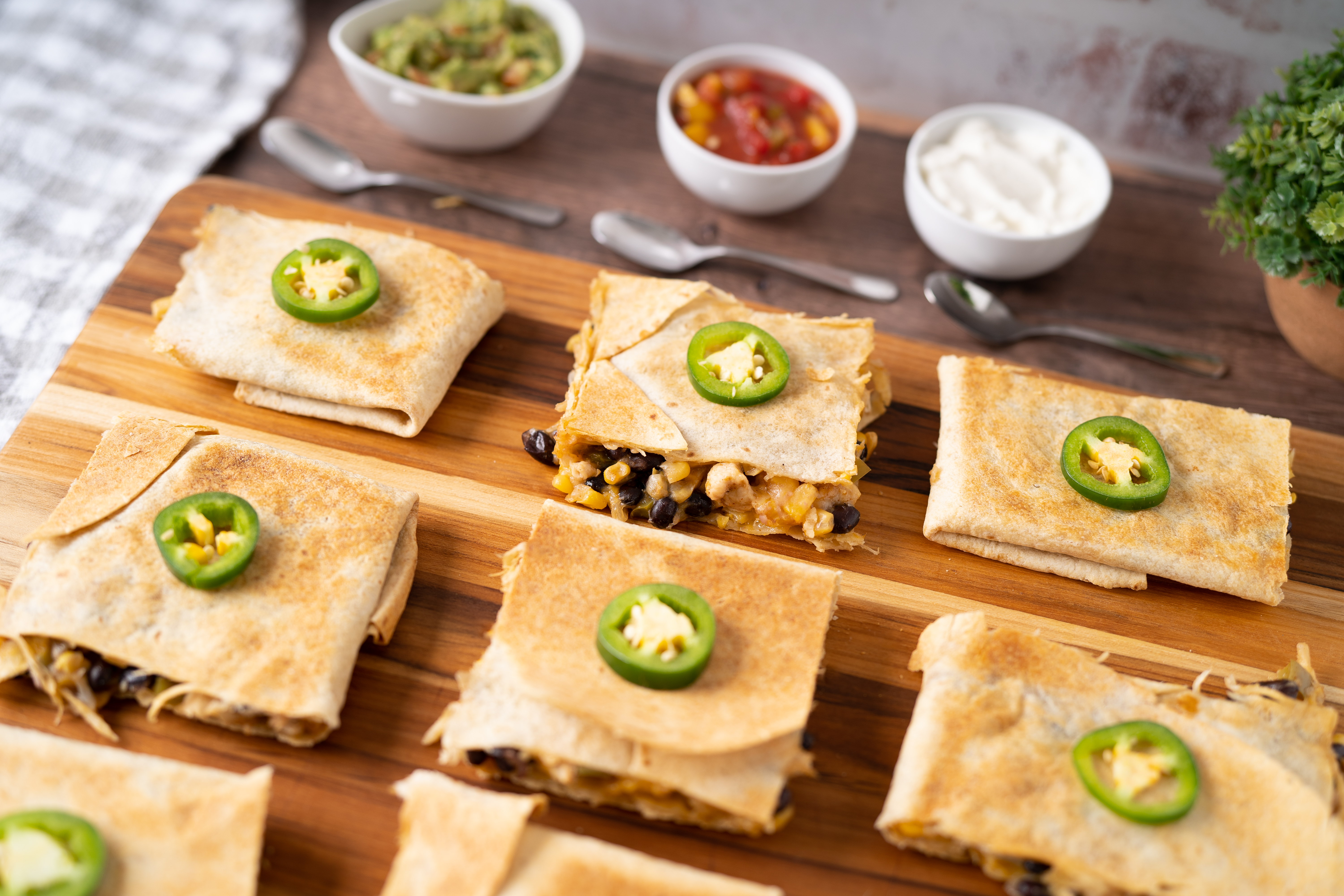 Sheet-Pan Quesadilla