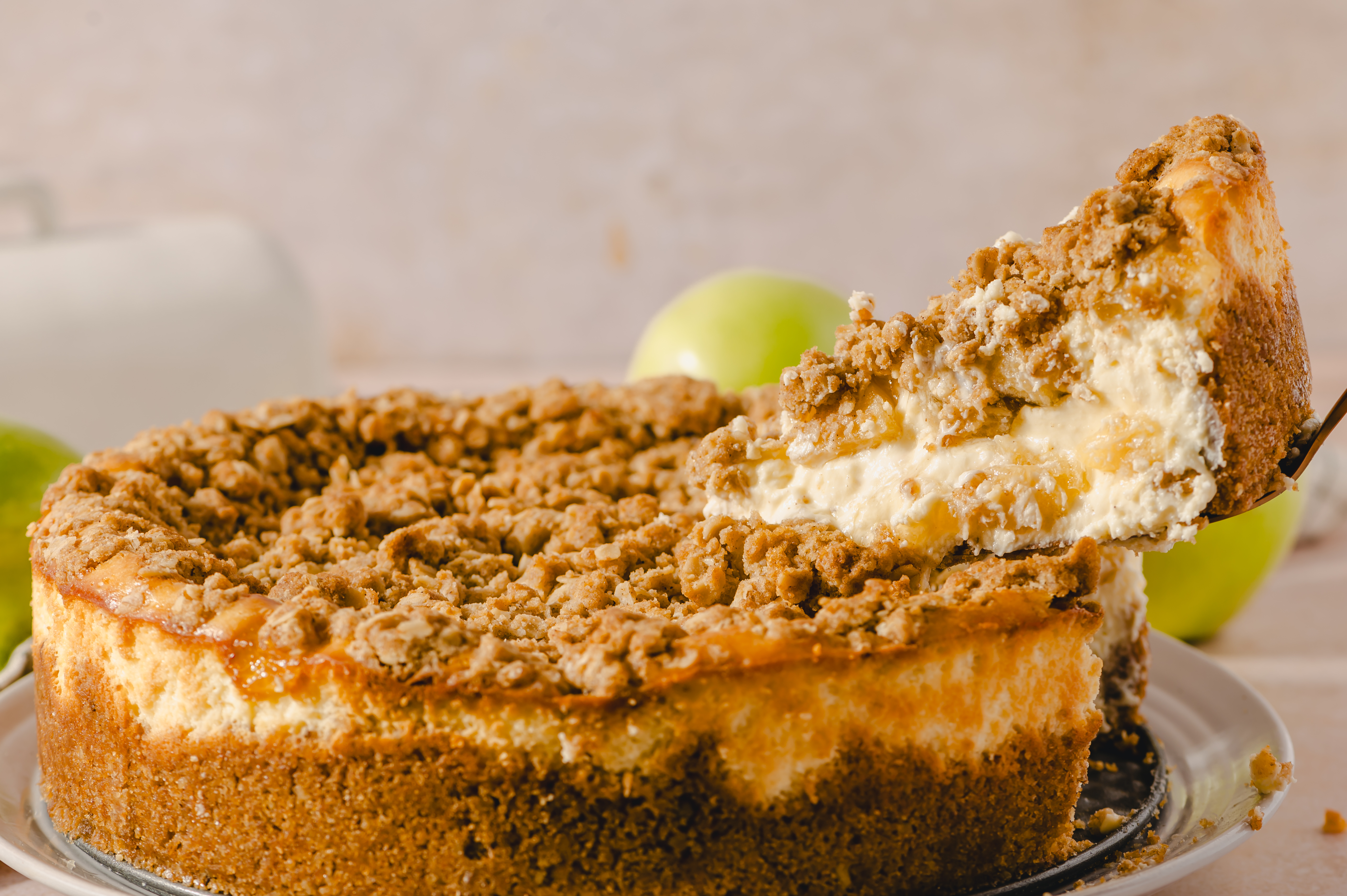 Apple Pie Cheesecake   Apple Pie Cheesecake 7 