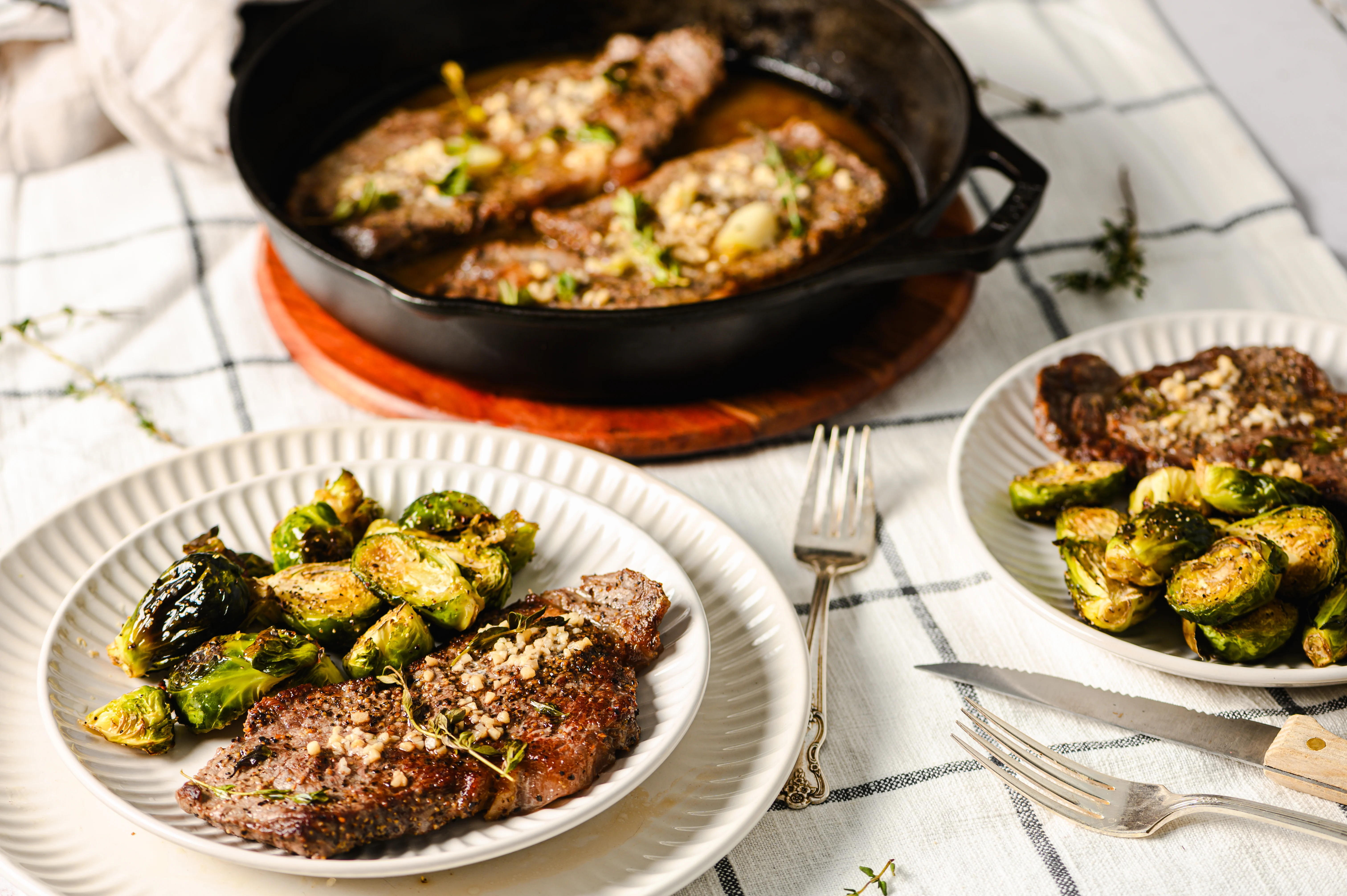 CastIron Strip Steak