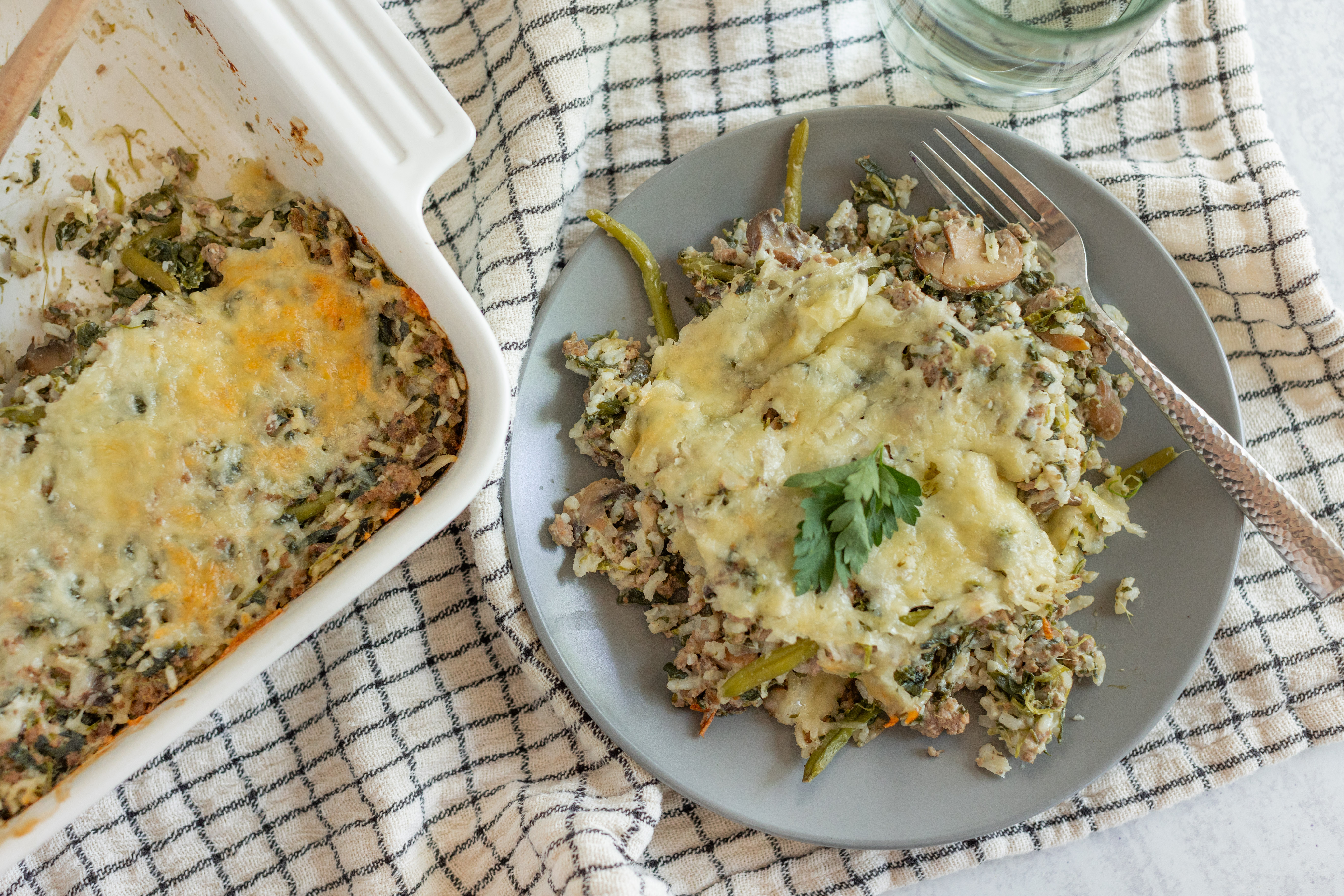 Beefy Rice Casserole