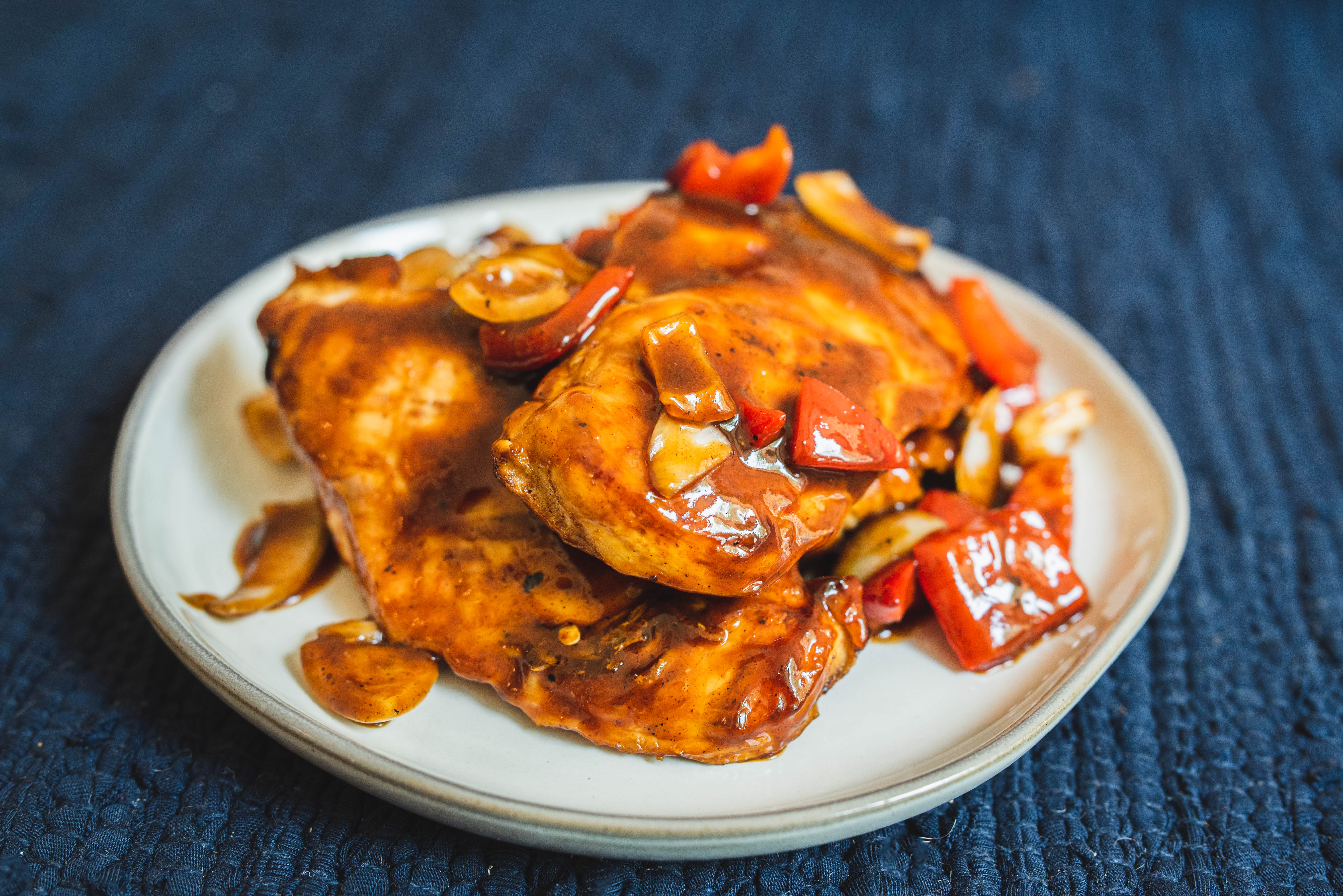 Stovetop shop bbq chicken