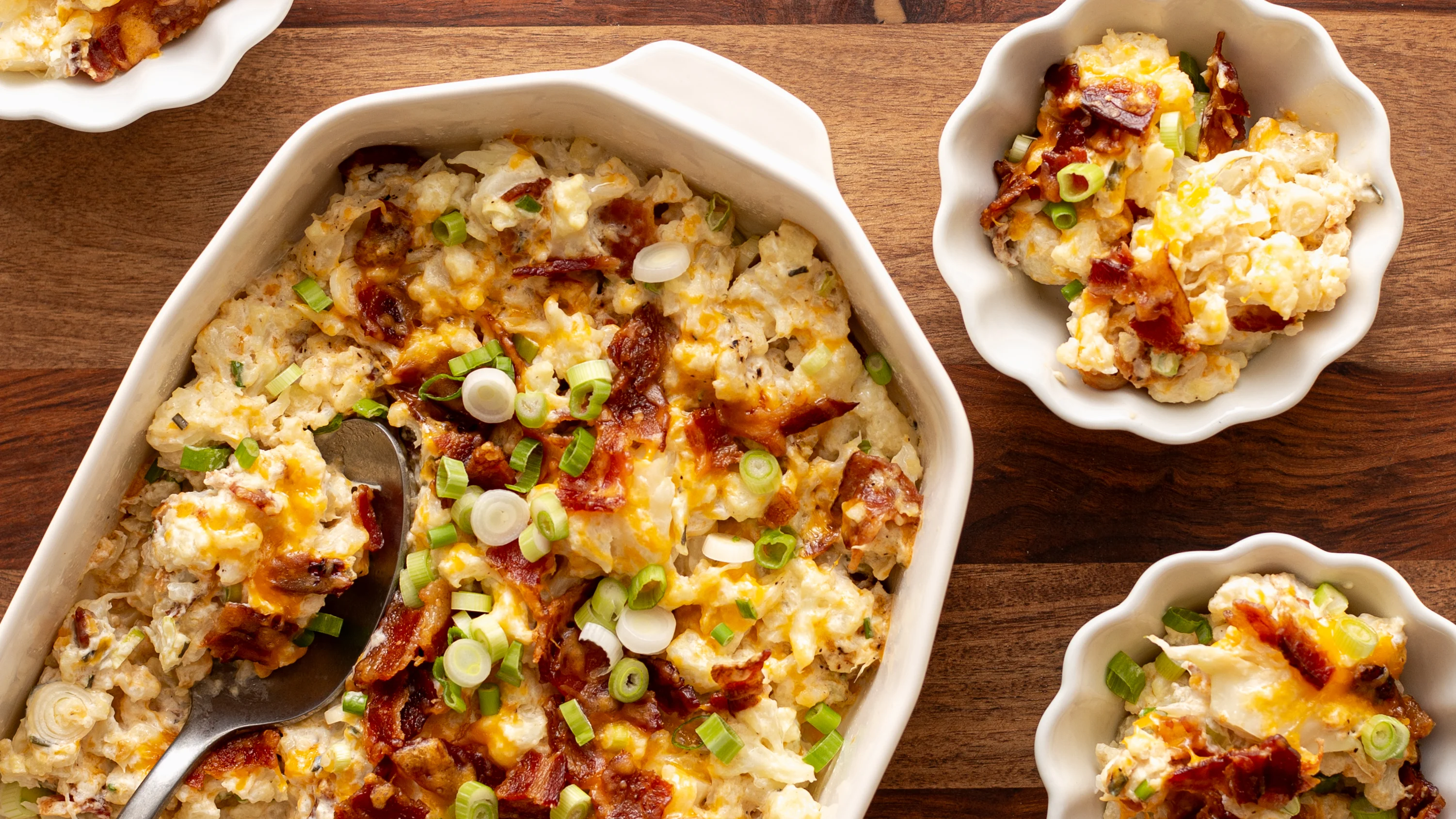 Loaded Cauliflower Bake