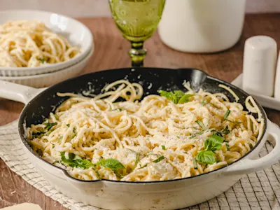 Lemon Ricotta Spaghetti-image