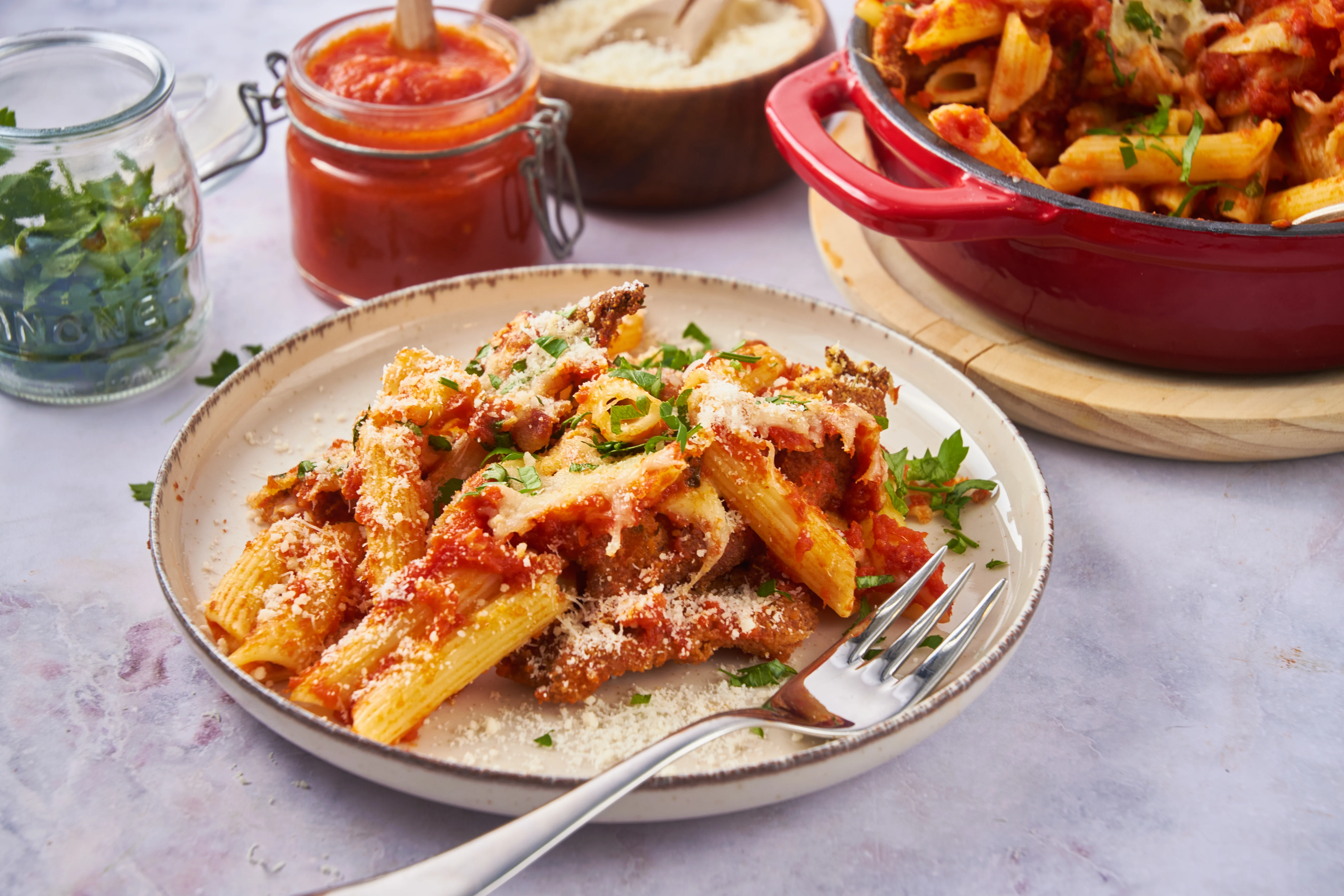 Best Chicken Parm Bake