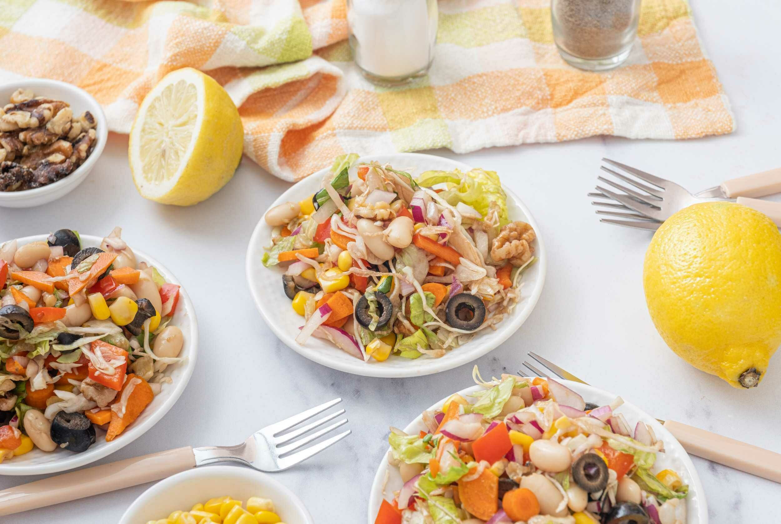 Easy FiberRich Salad