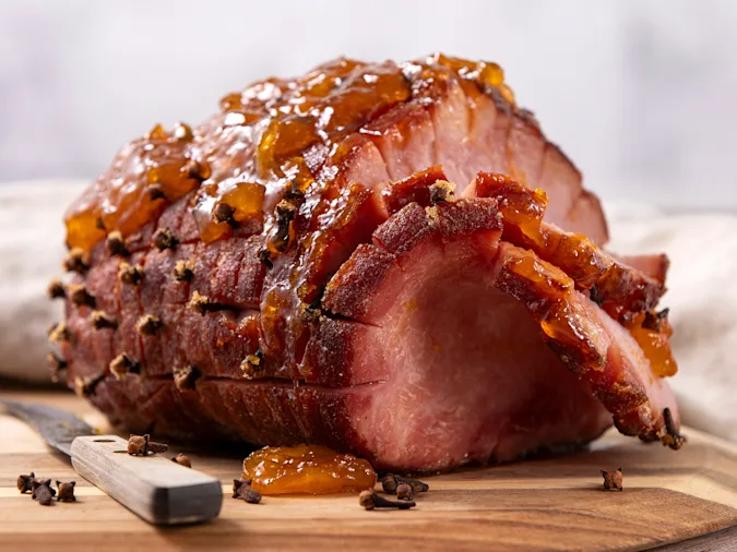 AuntCarol-sApricotGlazedHam 004