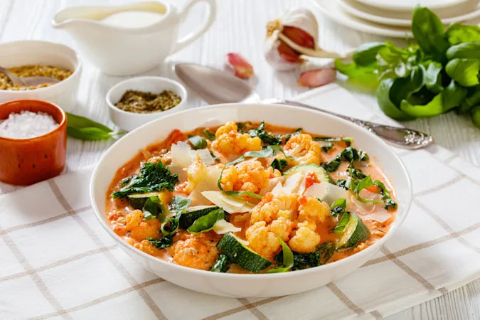 Loaded Tomato Soup