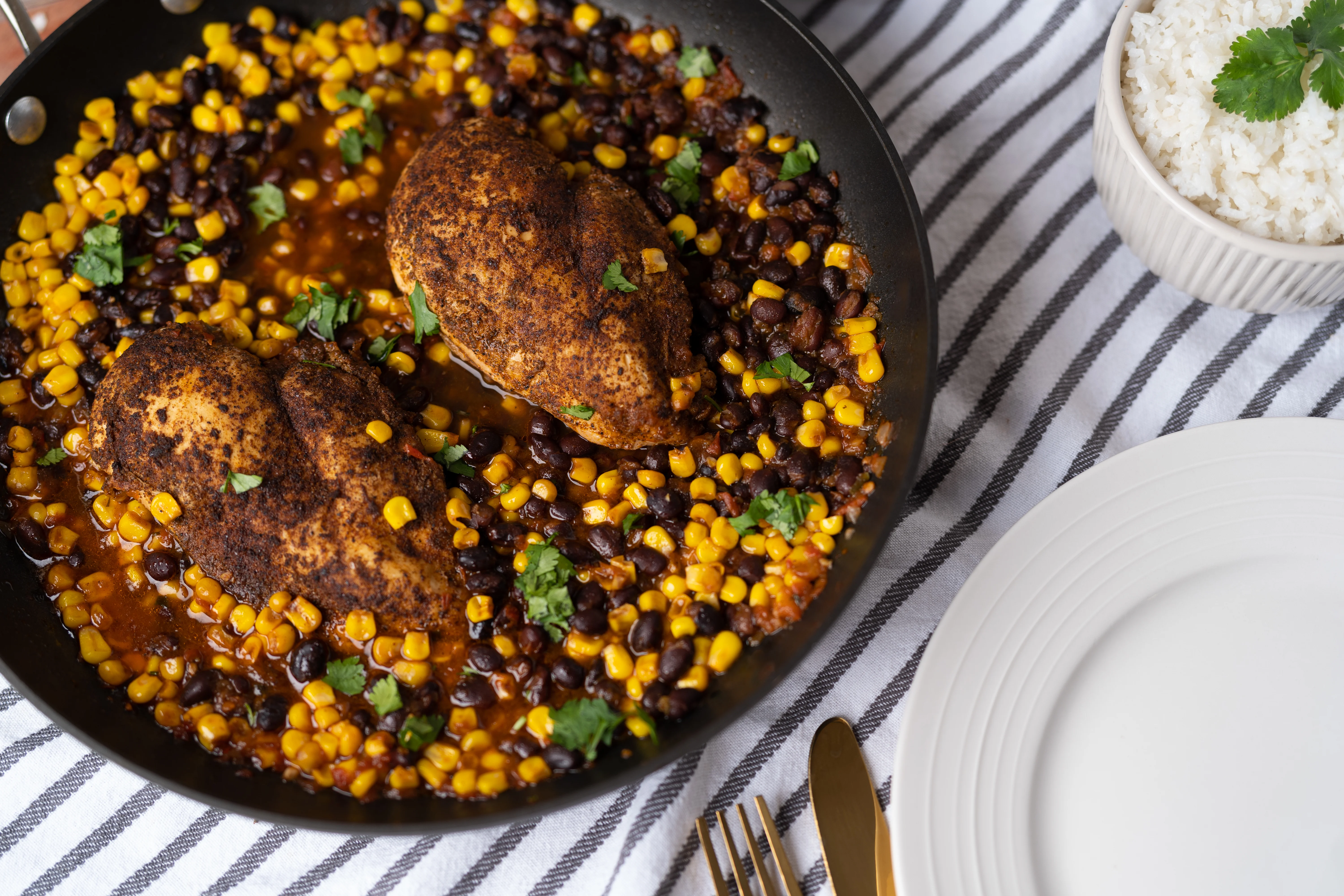 Black Bean Chicken And Rice 7463