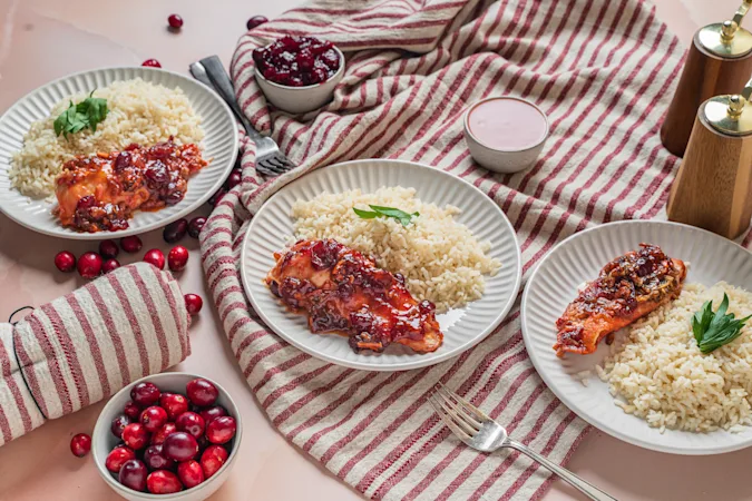 Merry & Bright Cranberry Chicken