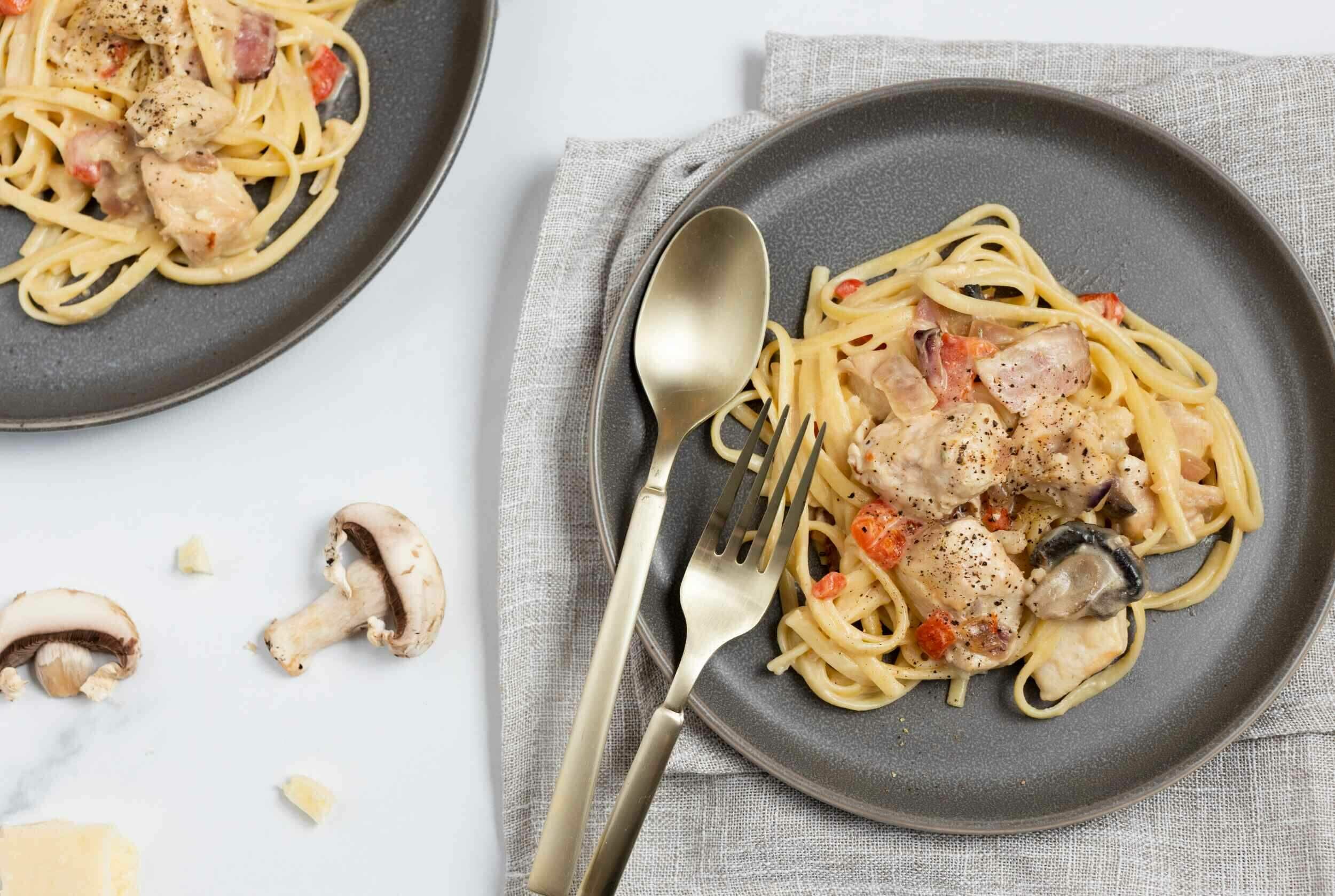 Pepper Chicken Alfredo