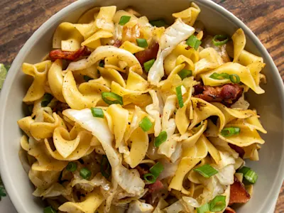 Fried Cabbage & Noodles-image
