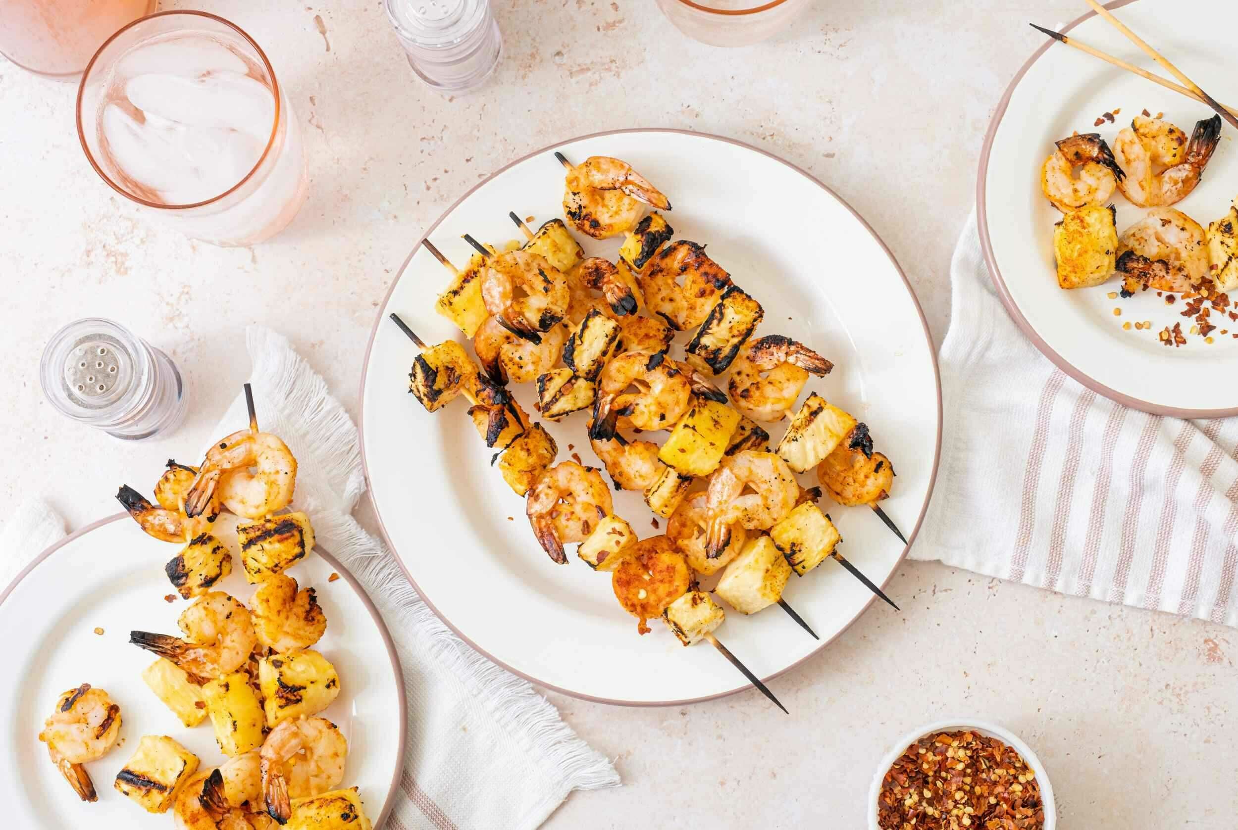 Tropical Shrimp Skewers
