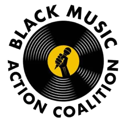 Logo for Black Music Action Coalition (BMAC)