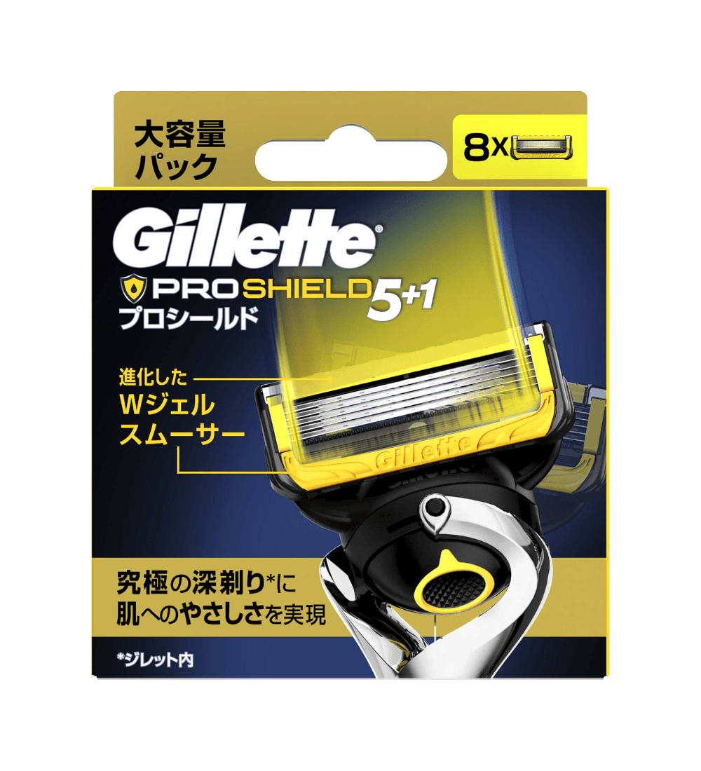 Gillete PROSHIELD 5+1 ジレット プロシールド 限定 P&G