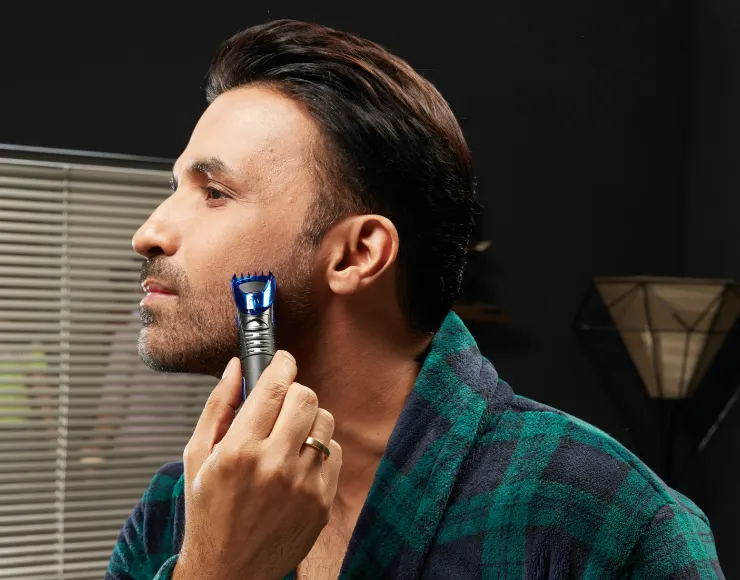 How to trim a beard