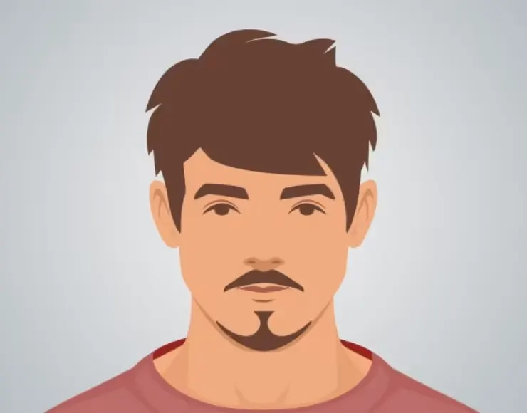Anchor beard style