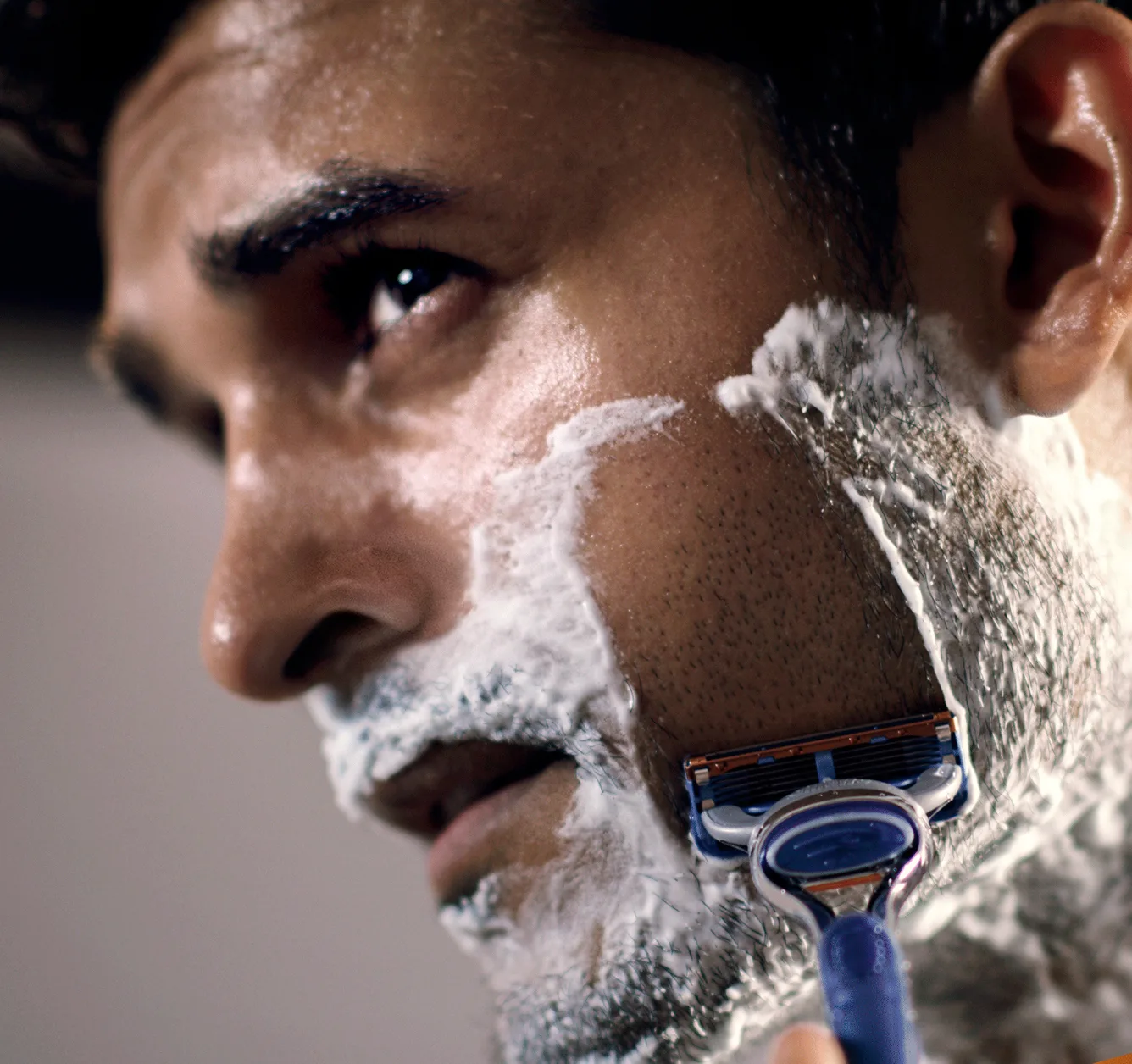 Smooth shave with less irritation