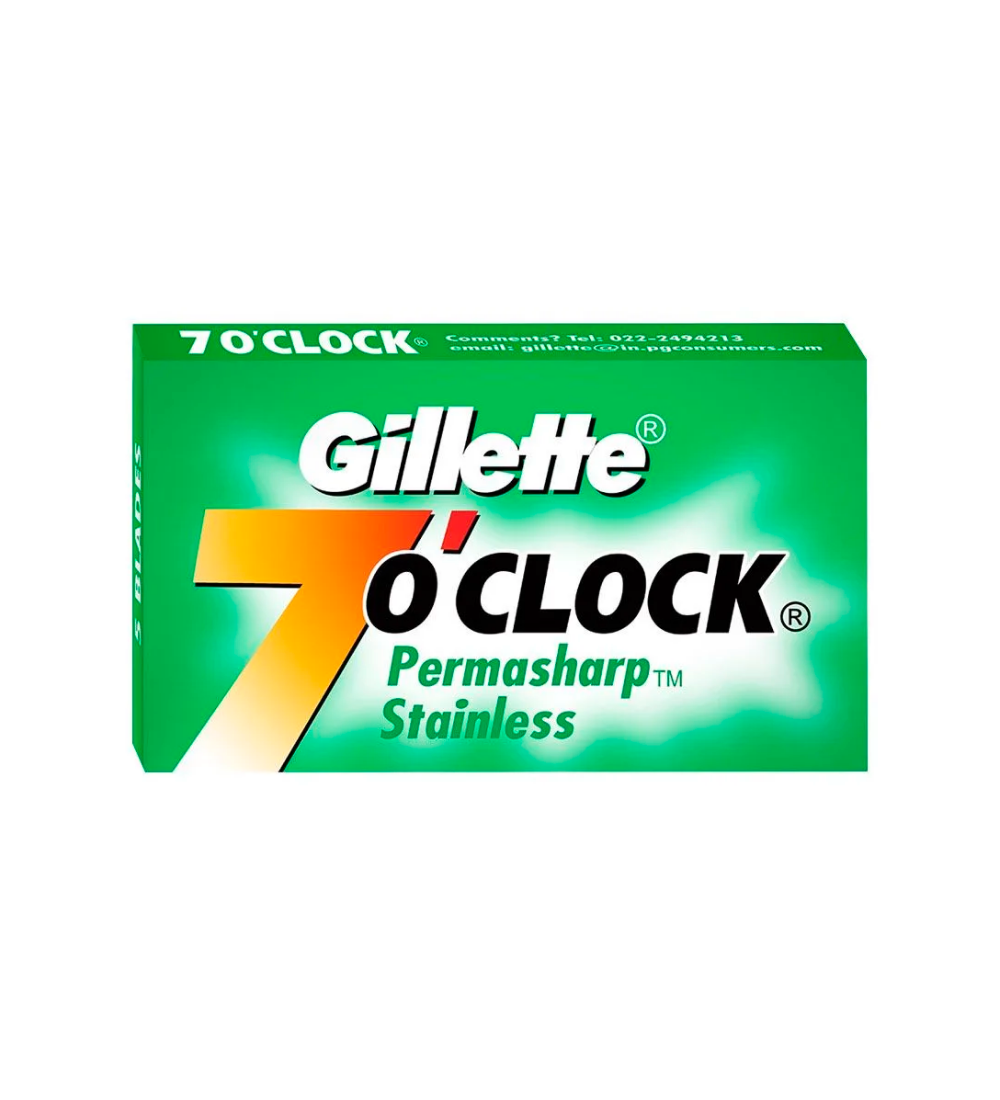 7 O'Clock Super Platinum Double Edge Razor Blades