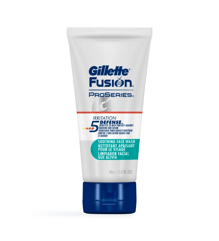 Fusion® pro series tm irritation defense soothing face wash
