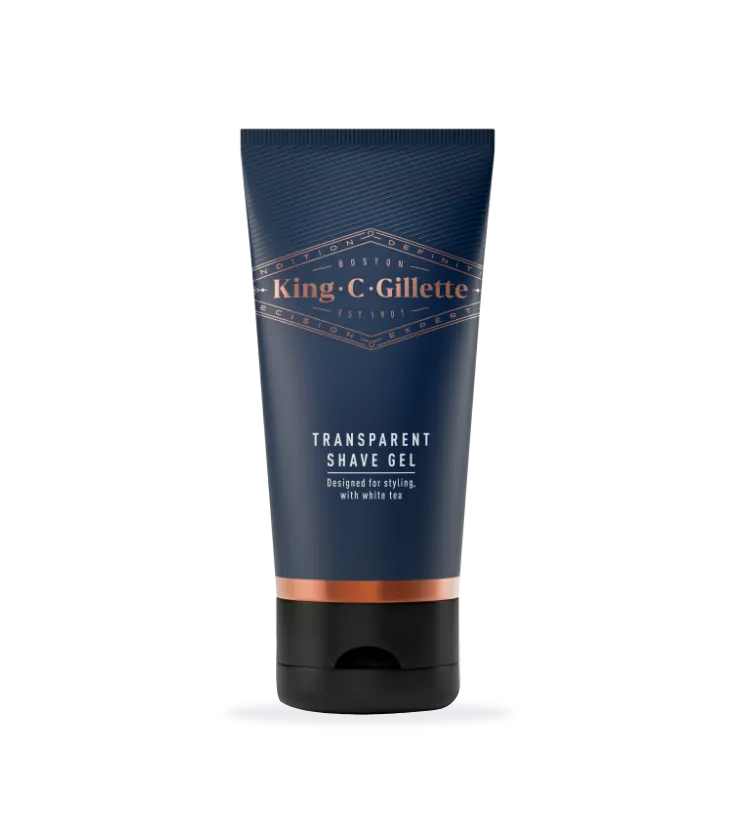 King C. Gillette Transparent Shave Gel