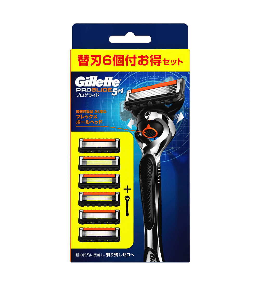 供え ジレット プログライド 5 1 正規品 替刃1ケース 4個セット