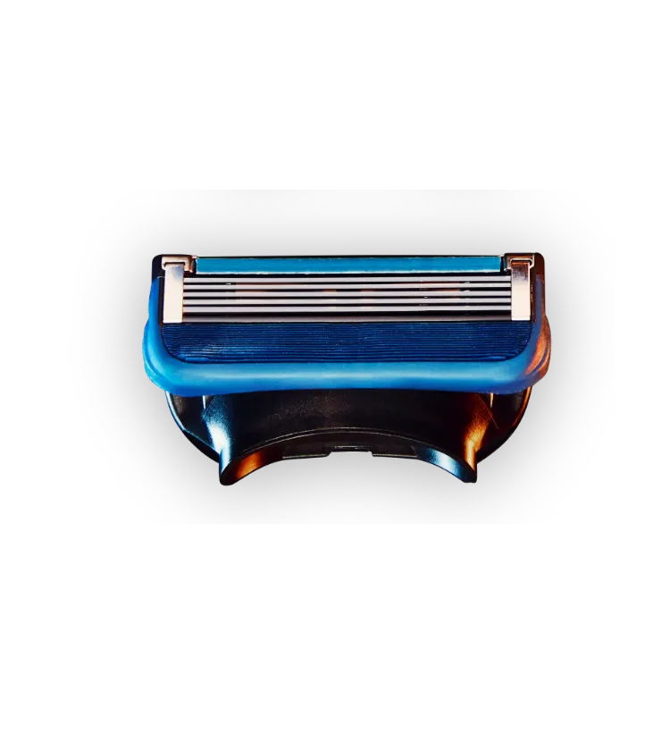 Duplicate Image - Cuchillas para afeitadora y afeitadora King C.Gillette 