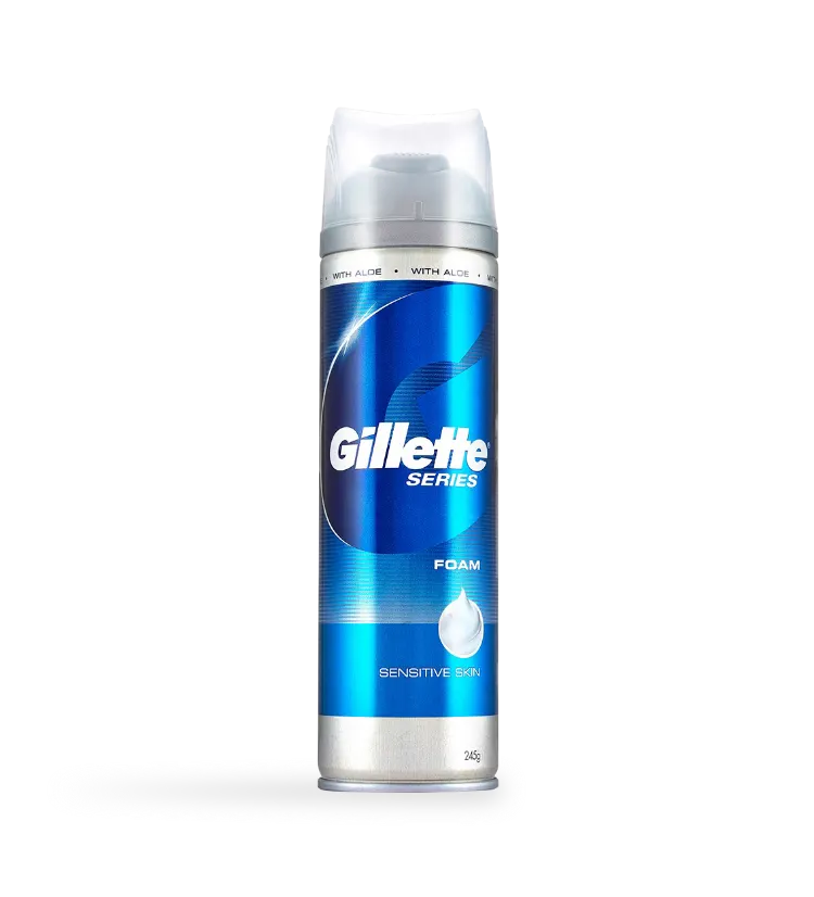 Gillette Series Sensitive Skin Shaving Foam