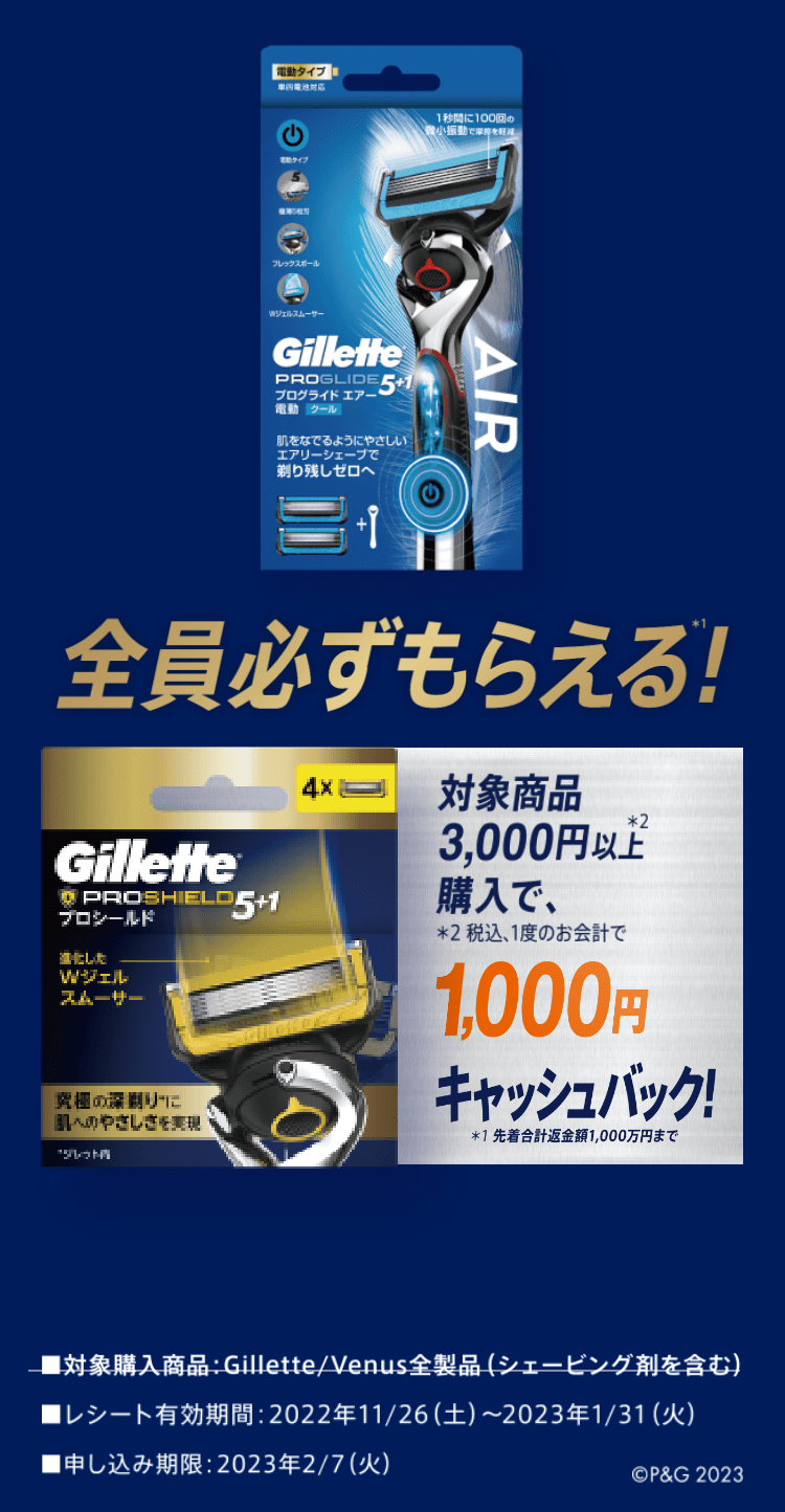 ジレットカミソリ シェービングフォームとジェル ジレットジャパン