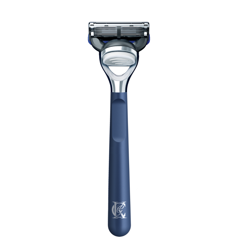 Gillette KCG 608 Shave And Edging Razor Blue Layflat 2x 